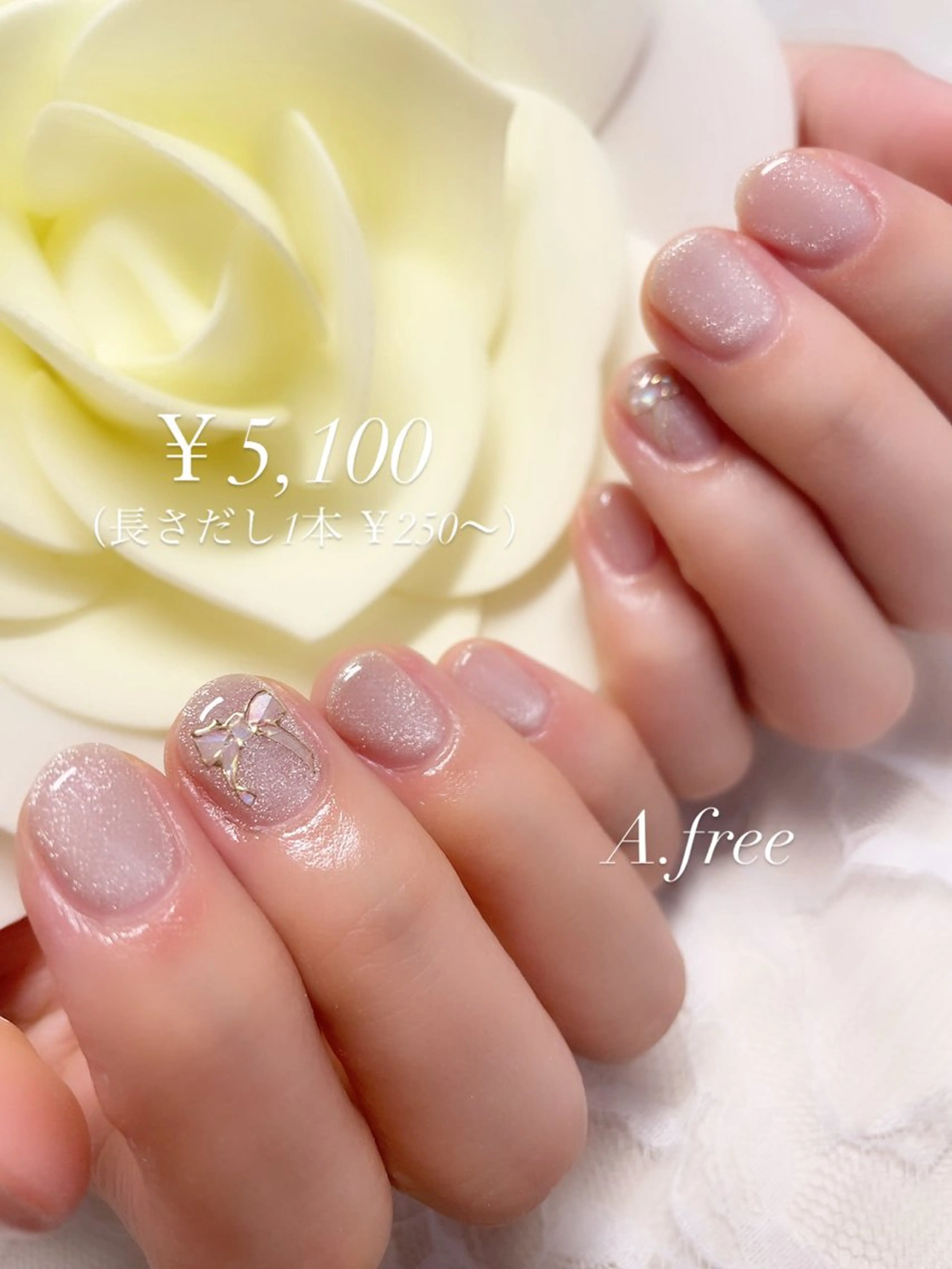 ネイル ジェルネイル ハンドネイル A.free✧*｡ アレルギー対応✧*｡のネイルデザイン