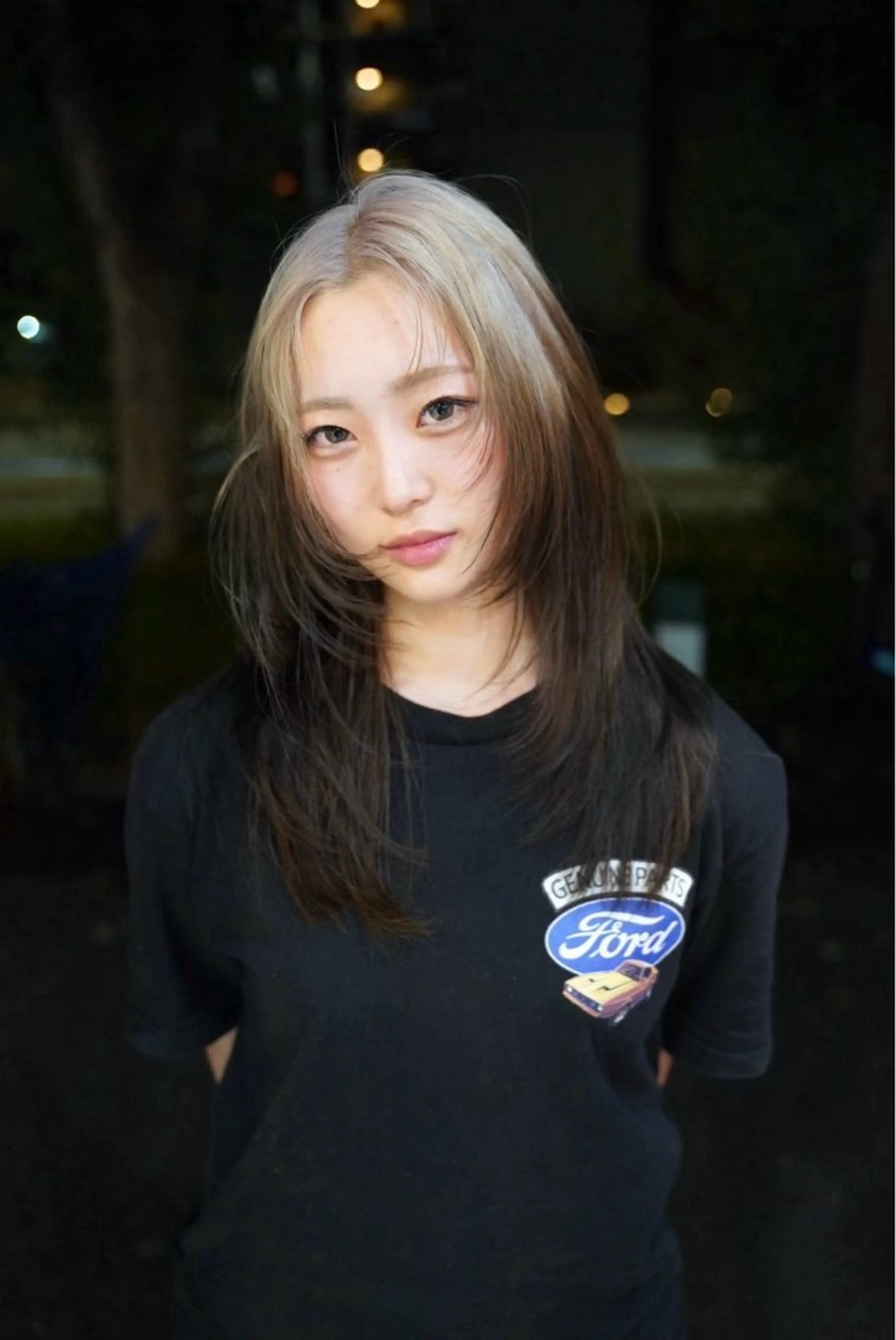 デザインカラー【ルーツカラー🐈⬛🤍】+トリートメント🎀🫧の写真