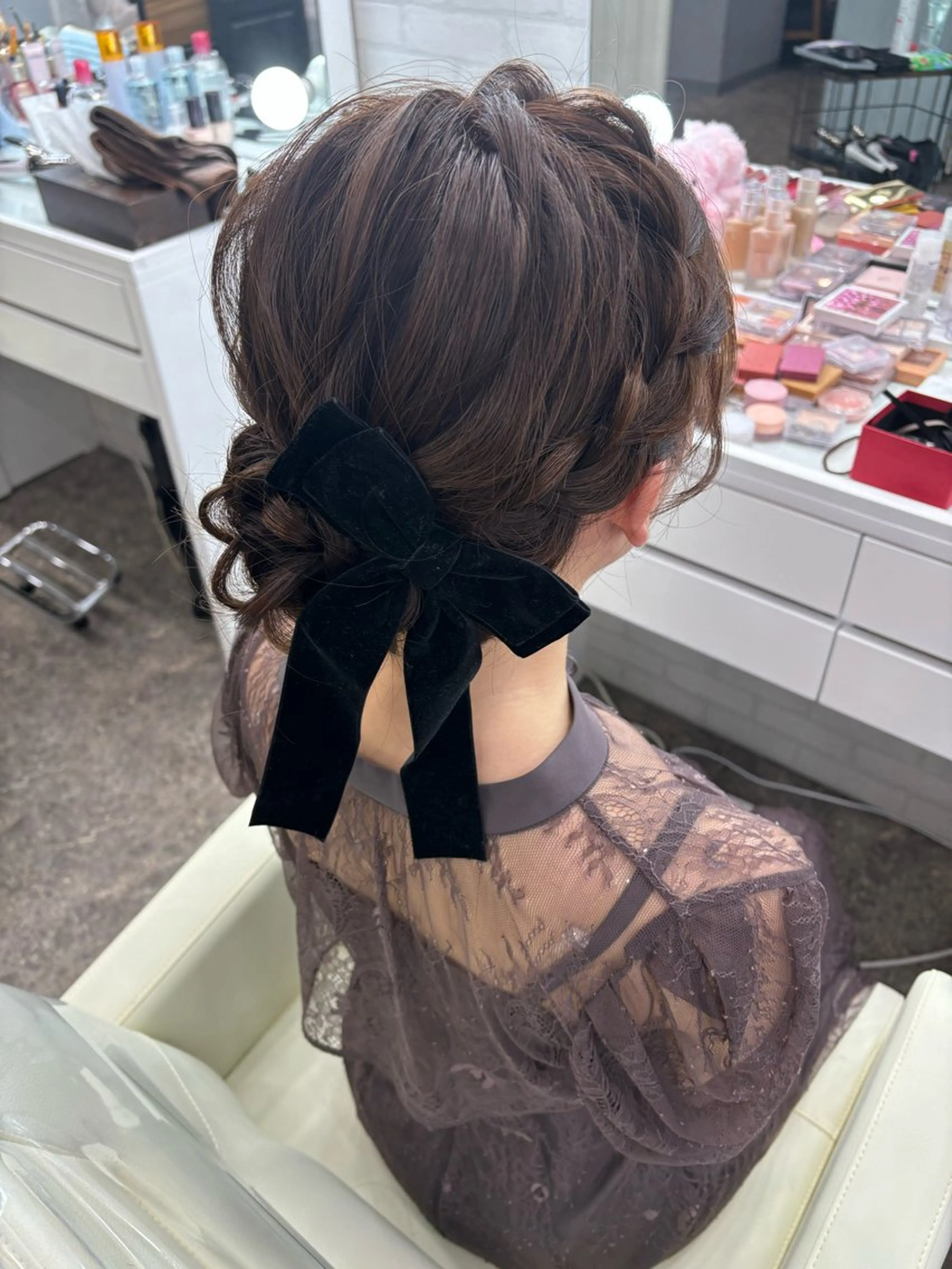 ヘアアレンジ MINAMI 미나미🩵のヘアスタイル