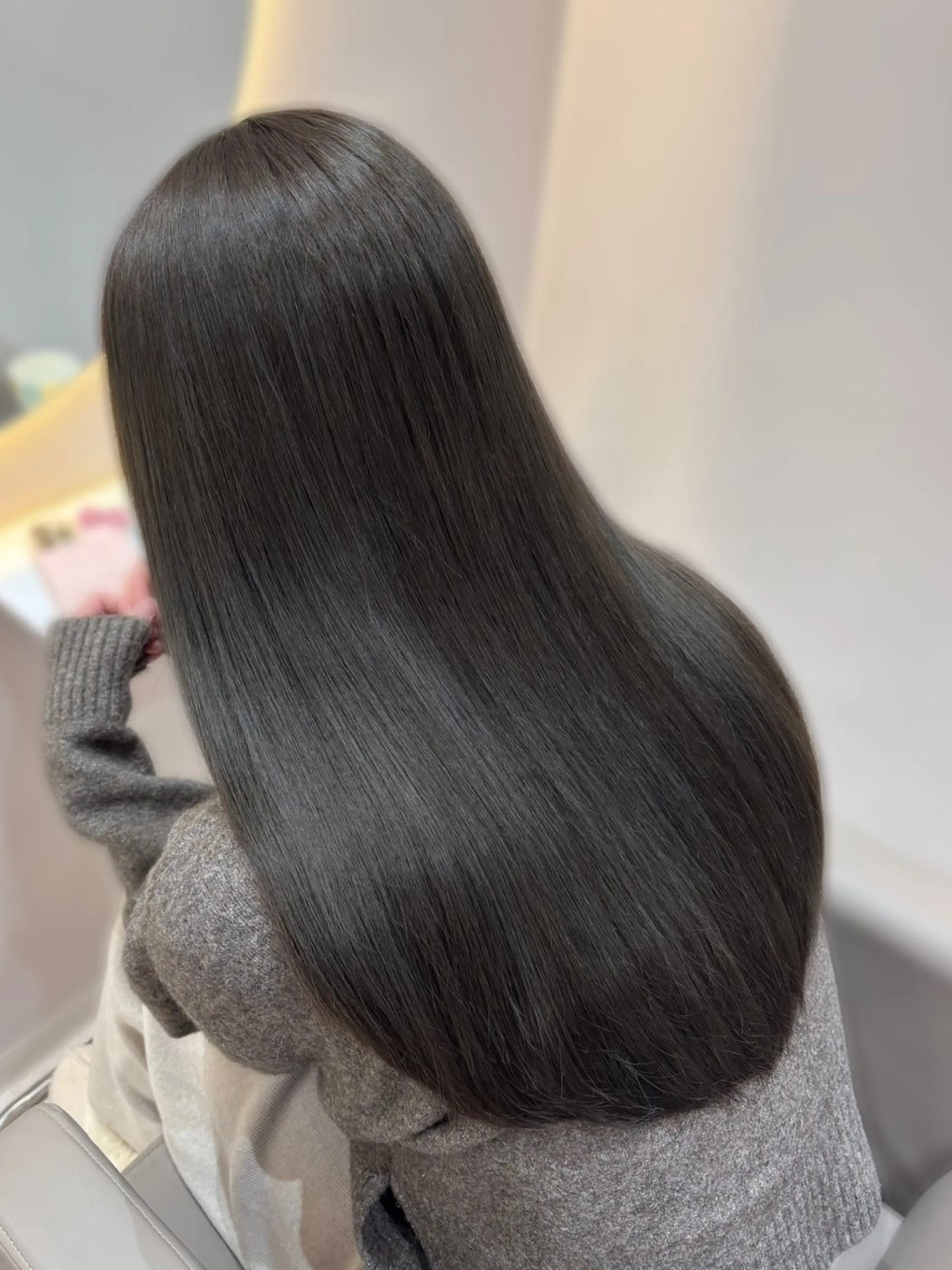 ロング ヘアカラー トリートメント 🤍AINA🤍 Zina高田馬場のヘアスタイル