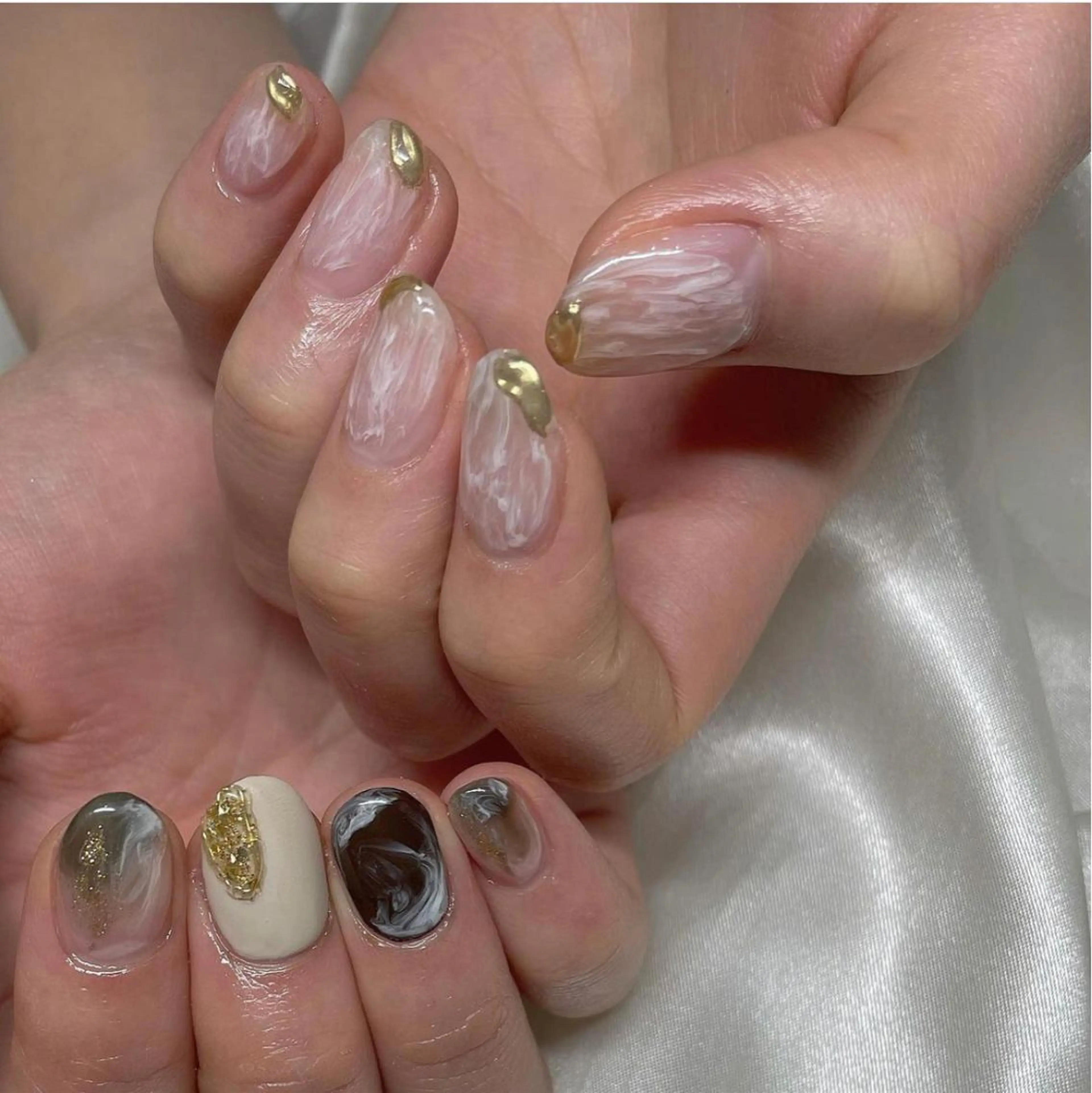 ネイル ﾐﾙﾌｨｰﾕ /Tomoeのネイルデザイン