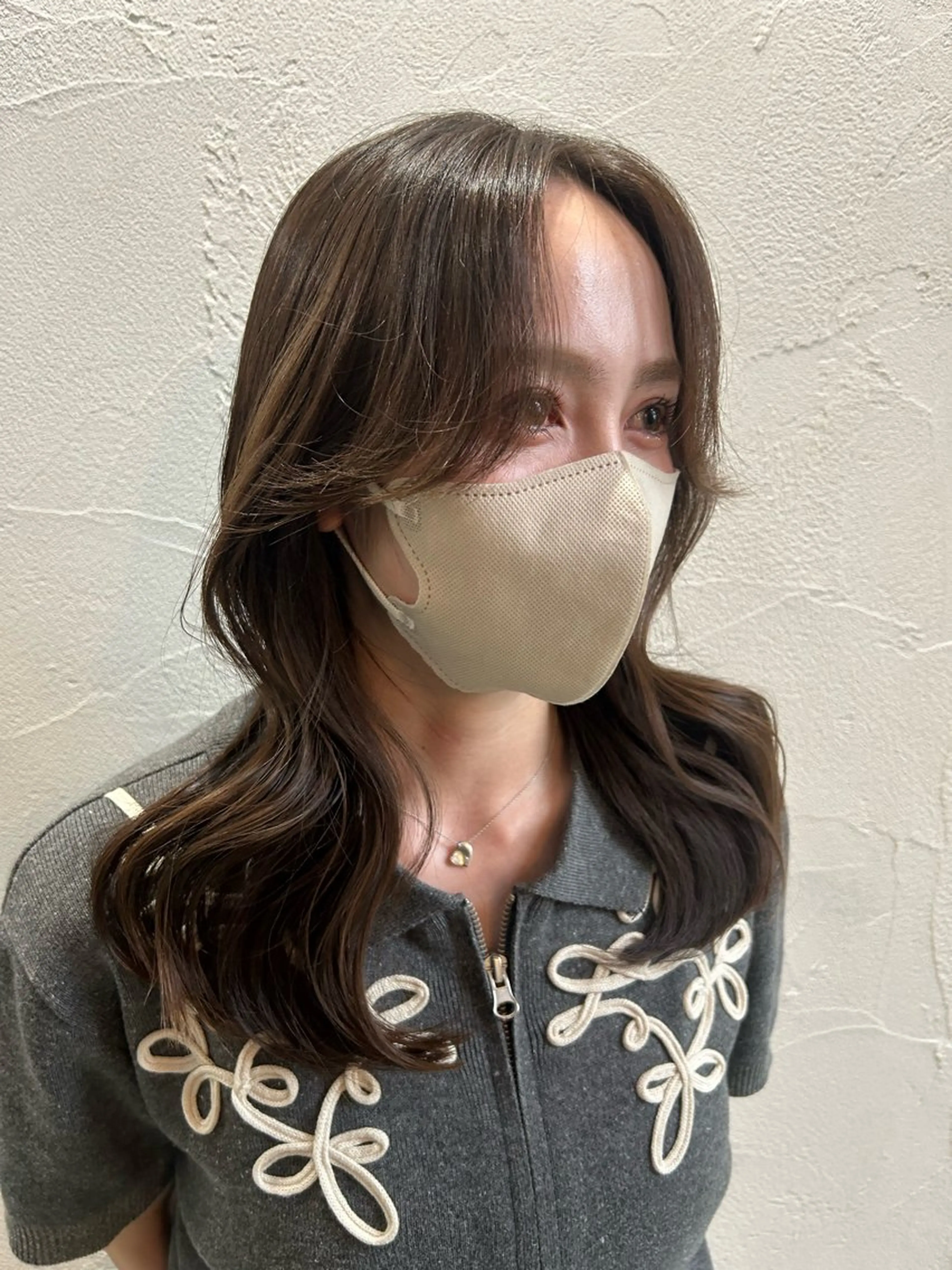 ロング カット ヘアカラー トリートメント 剣持友希/ifh iizuka/高崎のヘアスタイル