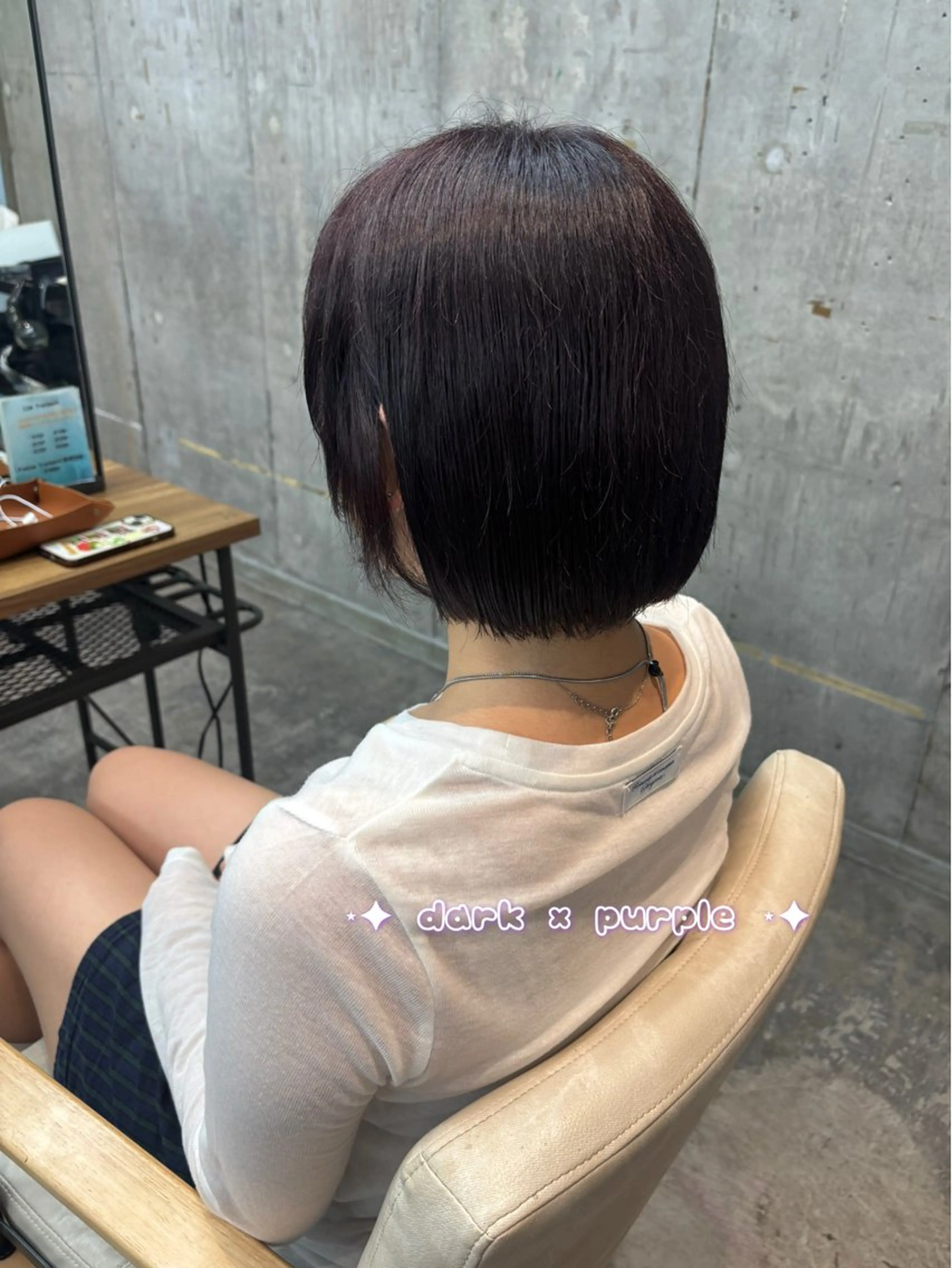 ꒰ 7月限定価格 ꒱ ✦ワンカラー + 【 ☁️🪄🫧 LINK 1ステップトリートメント ☁️🎀🫧】の写真