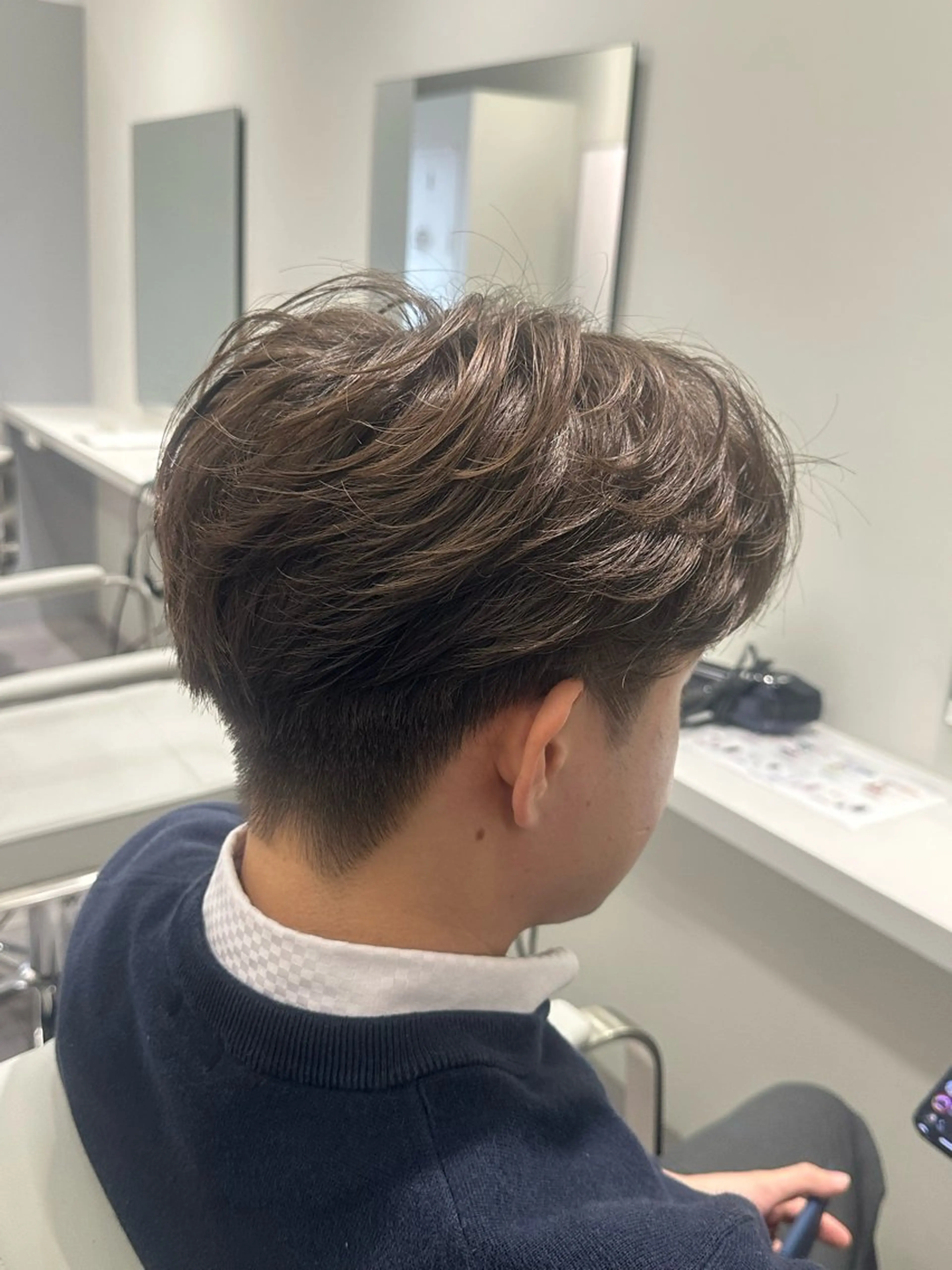 パーマ メンズ カット パーマ トリートメント ヘッドスパ 【メンズ特化】／ パーマ/名駅/Jinのヘアスタイル