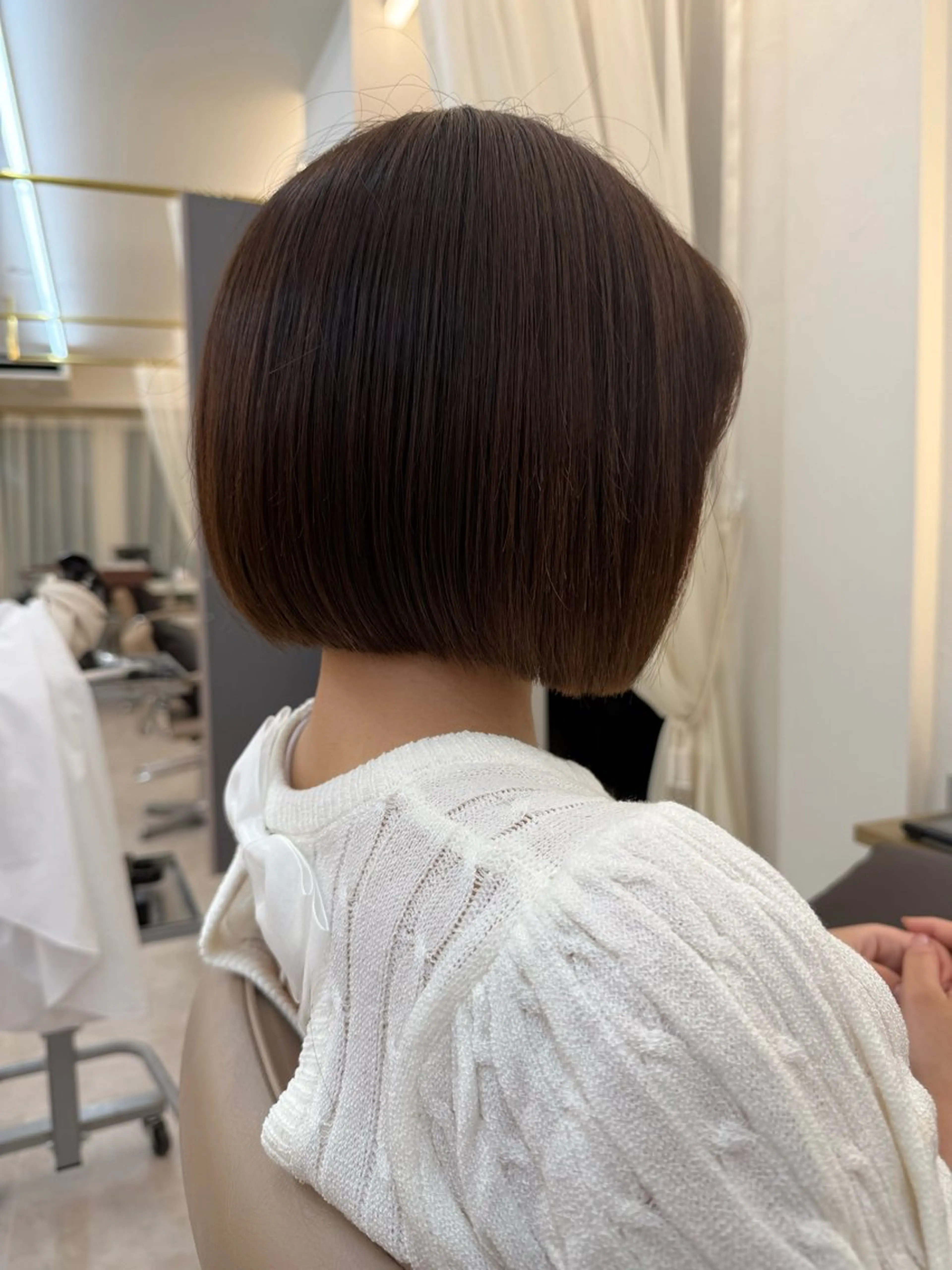 ショート ボブ カット ヘアカラー lbio所属・TOMOKI 浦和のヘアスタイル