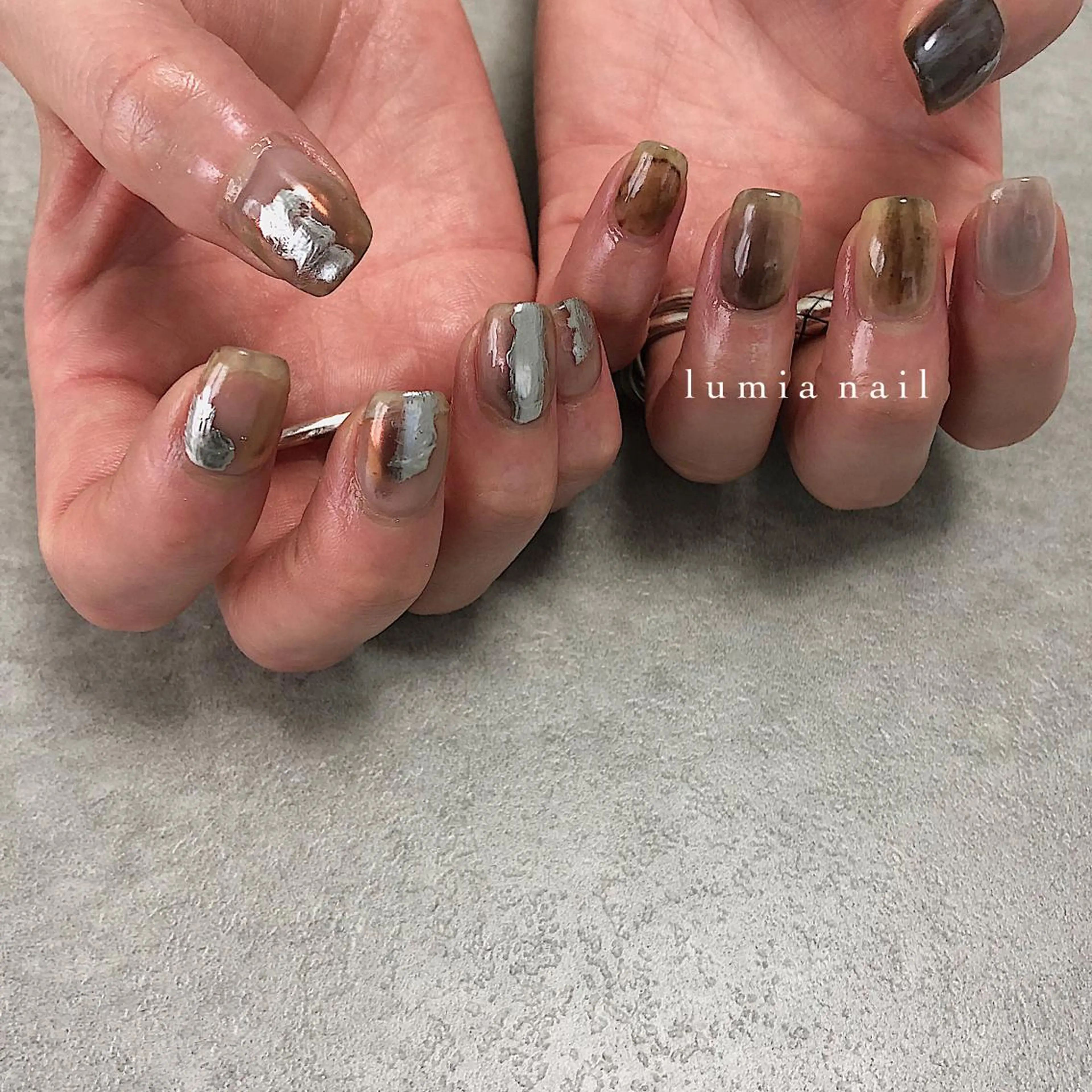 ネイル nail&eyelash Rine所属・Rine 放出 (リネ)のネイルデザイン