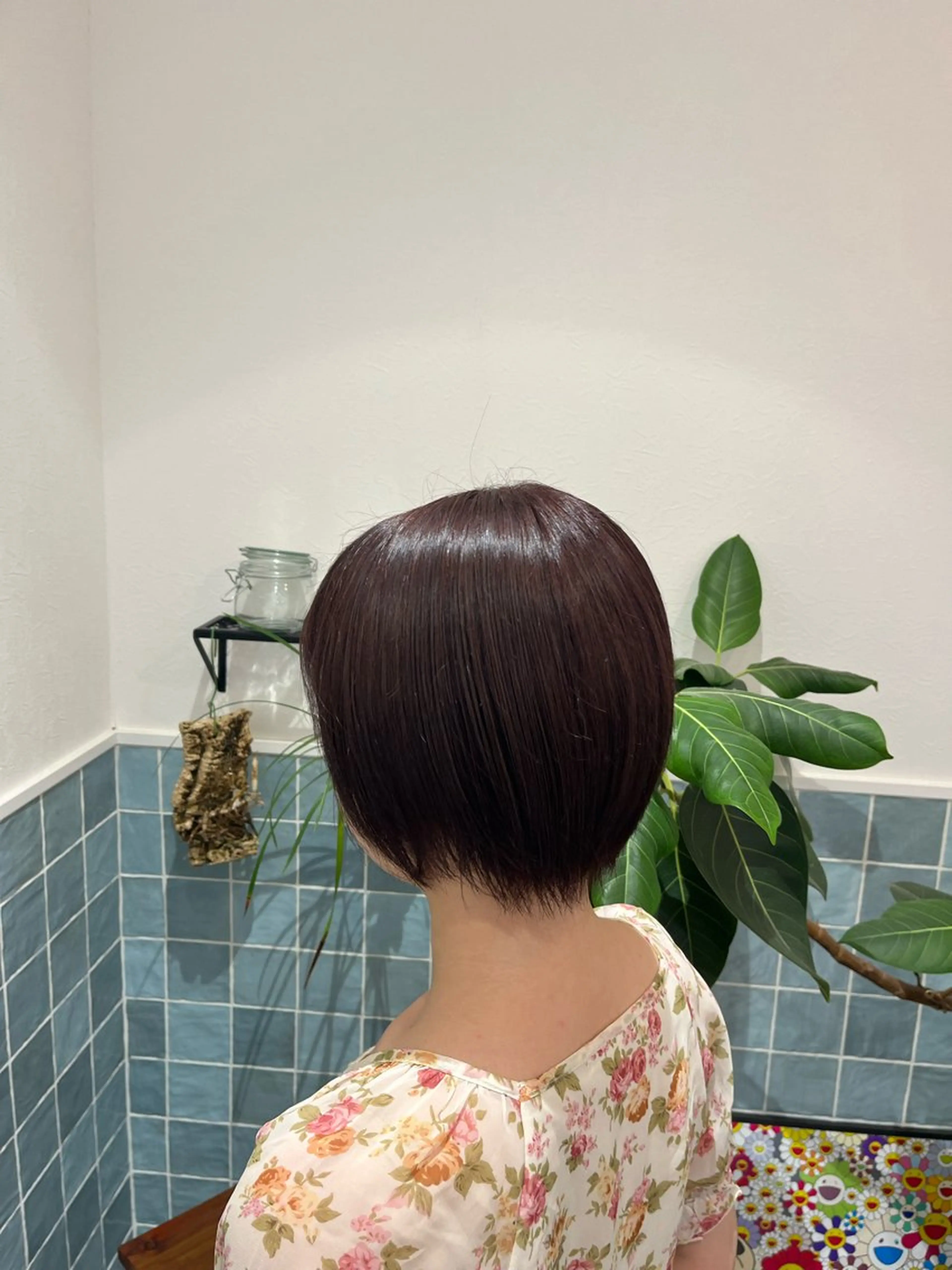 カラー ヘアカラー トリートメント 透明感カラー/モデル 募集/🎀MAI🎀のヘアスタイル