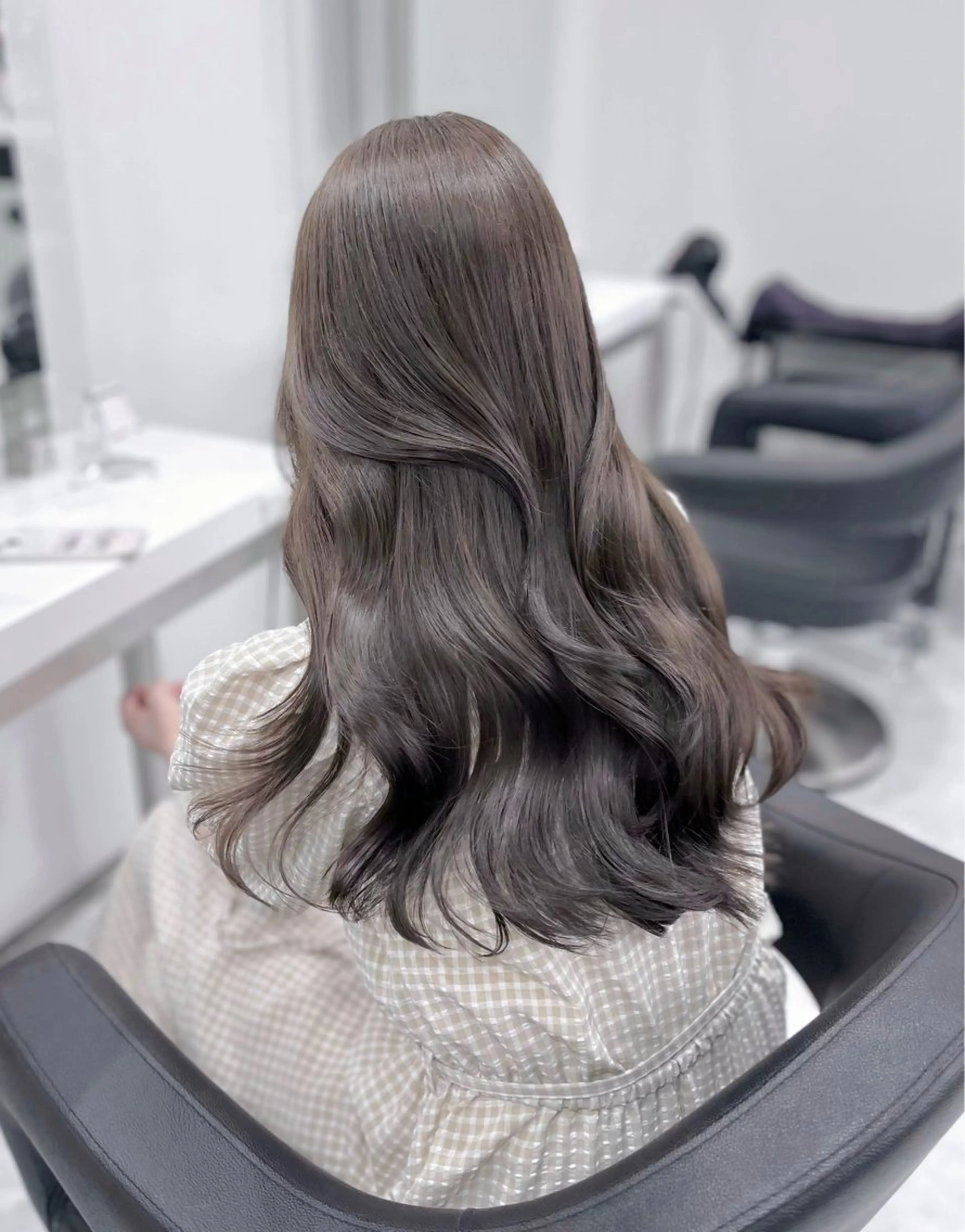 ミディアム カラー ヘアアレンジ サロウィン渋谷宇田川店所属・ハッシュカット/韓国 レイヤー/Arataのヘアスタイル