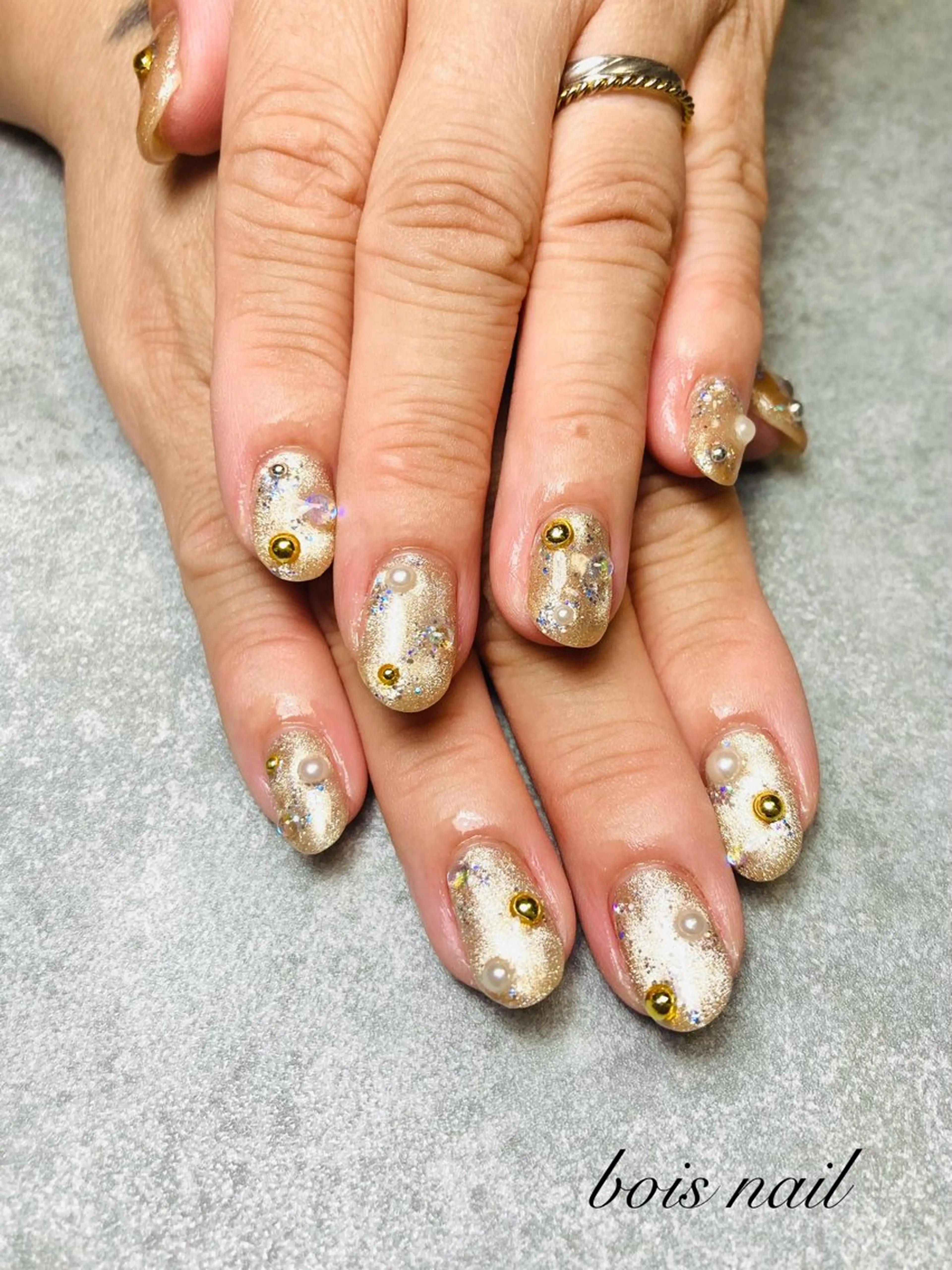 ネイル ハンドネイル bois nail ボワネイル北巽のネイルデザイン