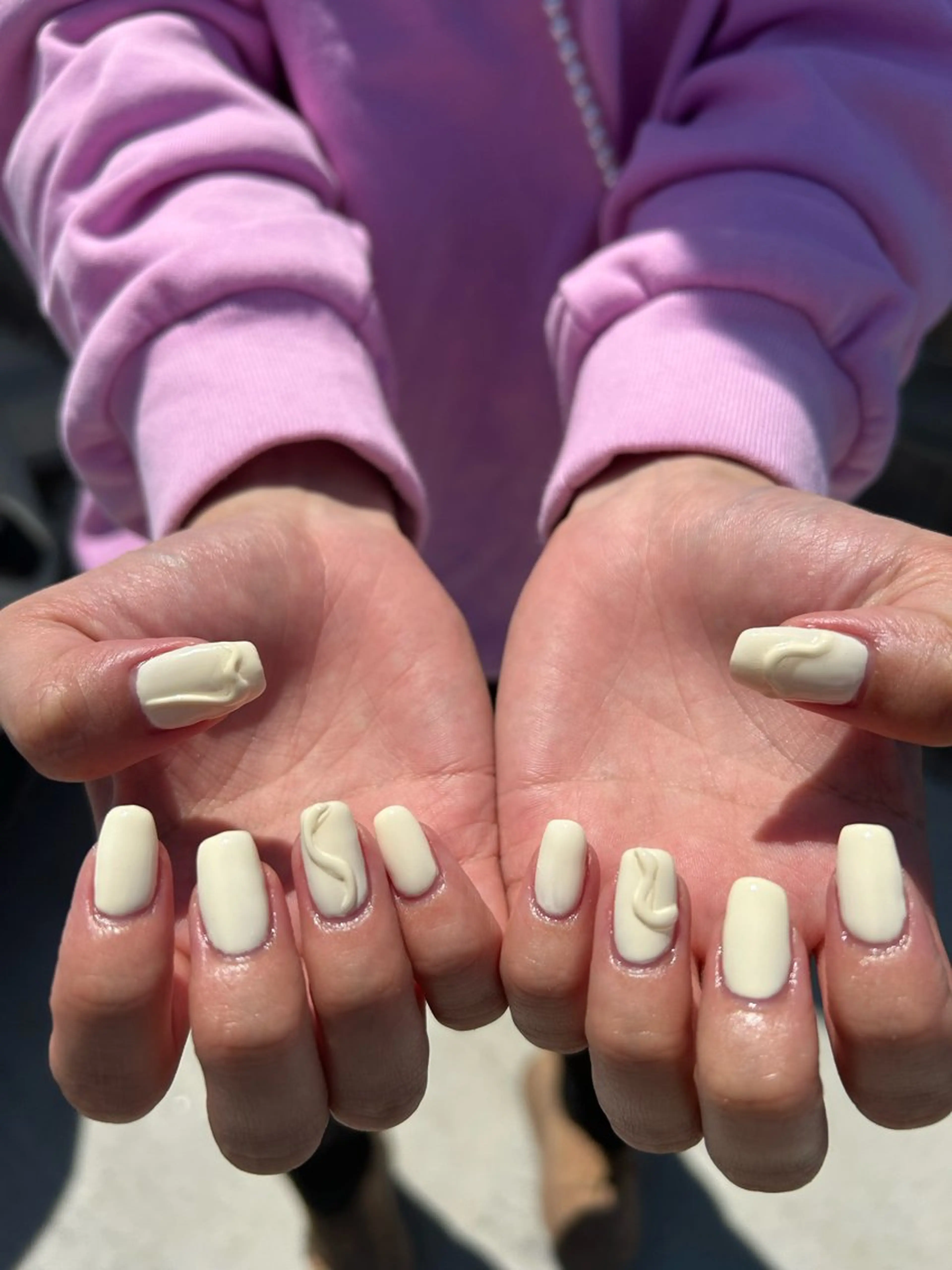 ネイル ぷっくりネイル 大山 なつみのネイルデザイン