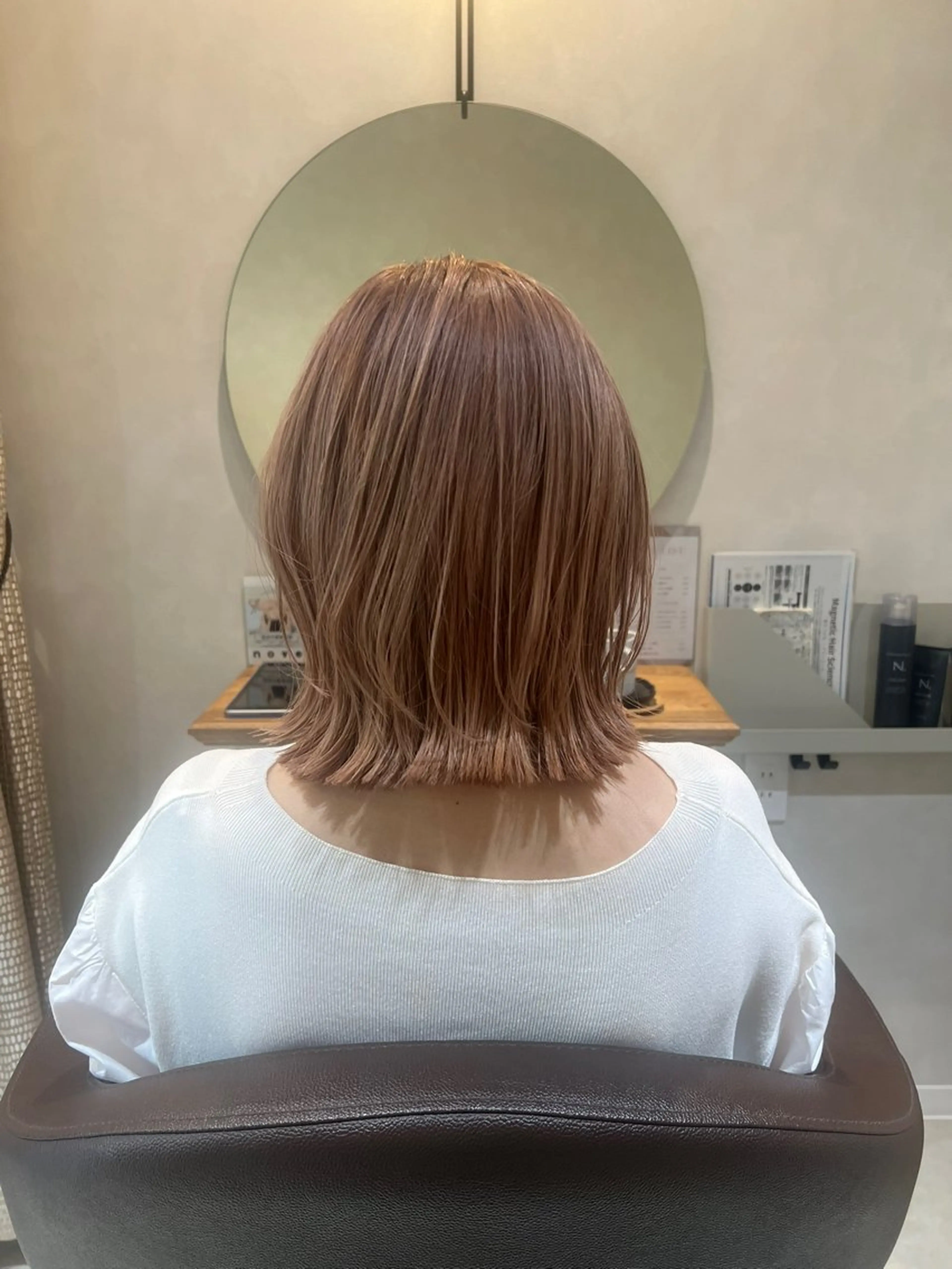ショート カット ヘアカラー トリートメント nove hair &spaのヘアスタイル