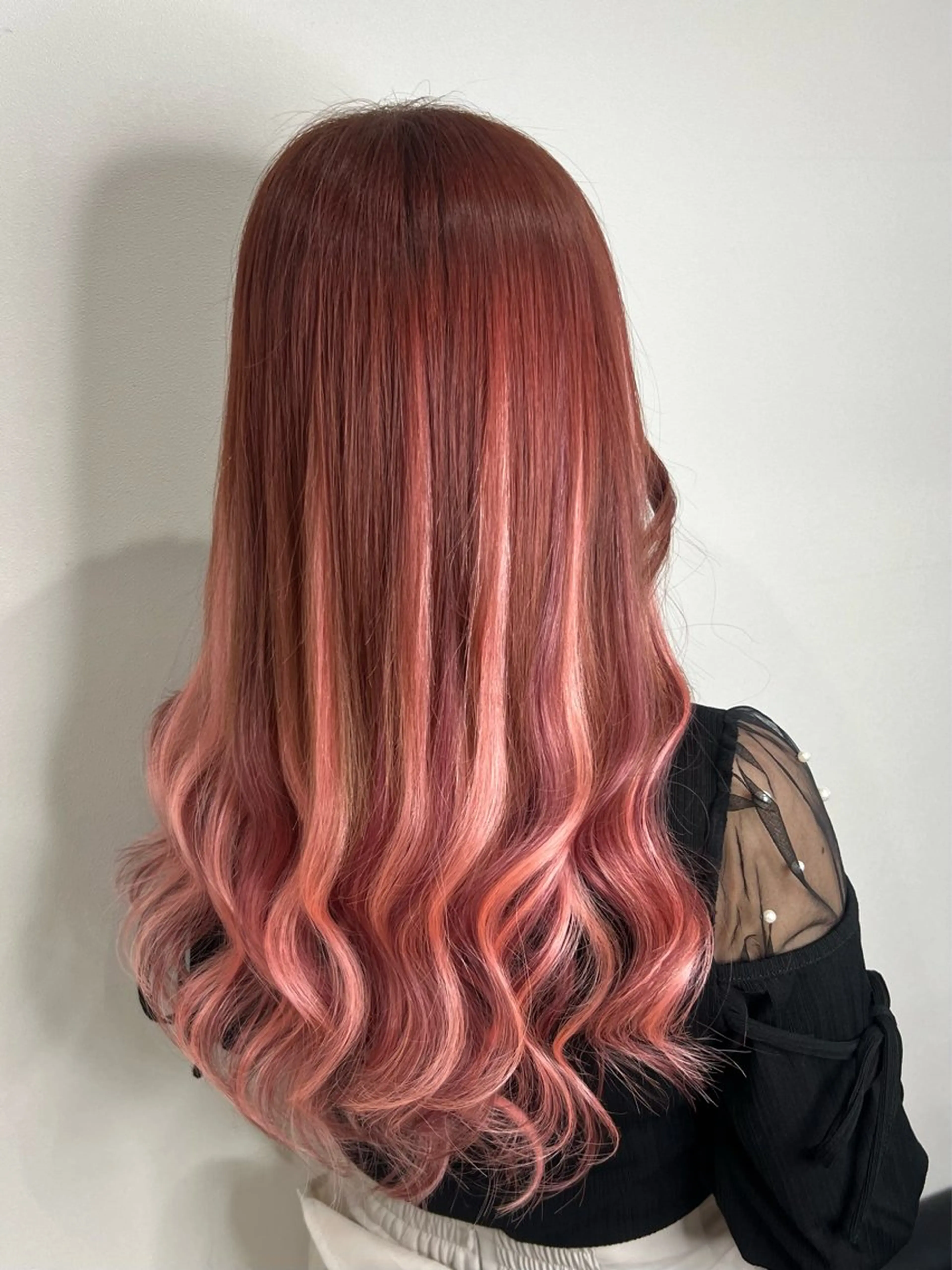 ロング プルエクステ エクステ エクステ YUDU🍊 germe/ジェルムのヘアスタイル