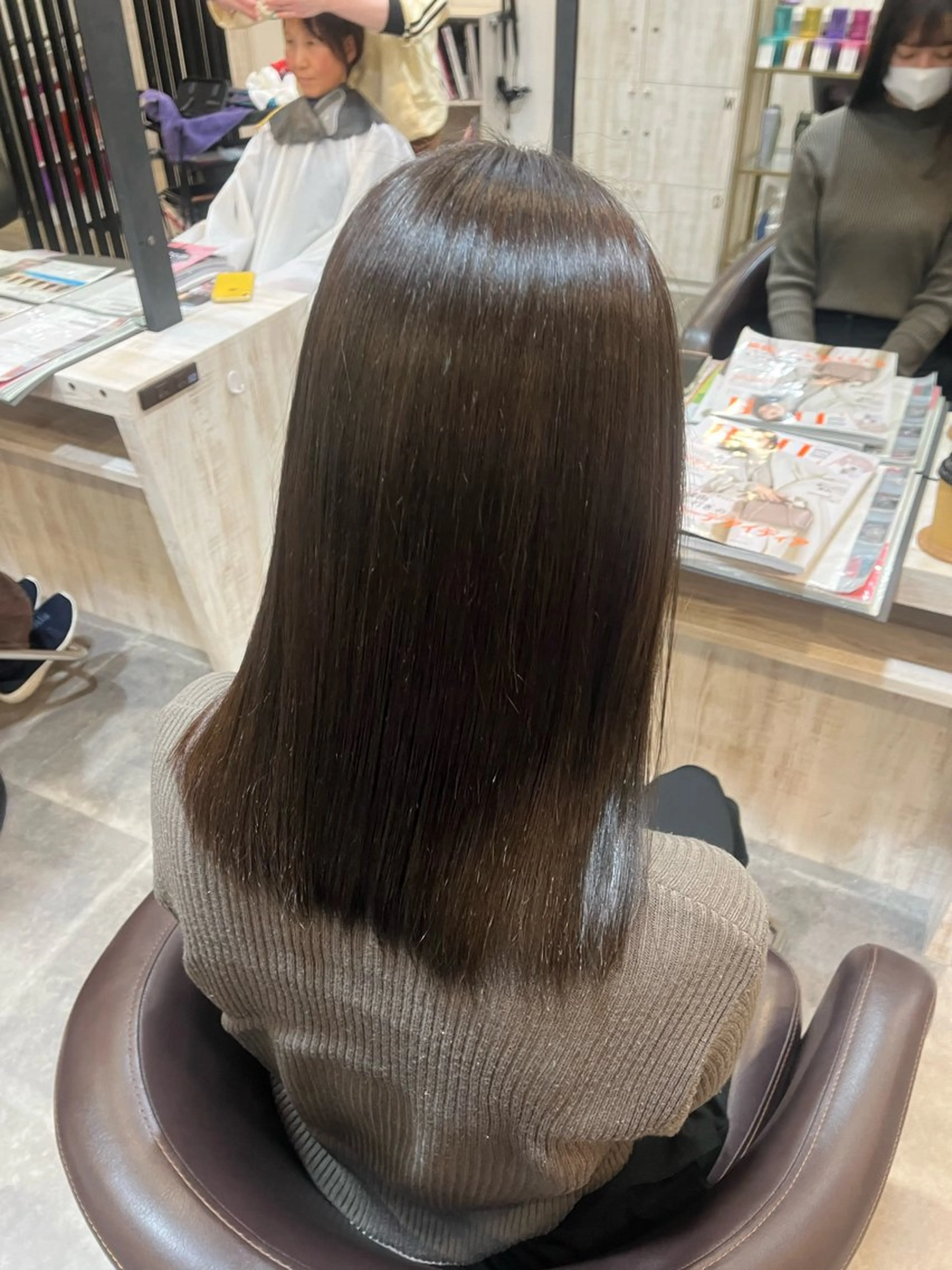 𝗕𝗼𝗻𝗵𝗲𝘂𝗿西梅田所属・ノンダメージ® 稲垣  いおりのヘアスタイル