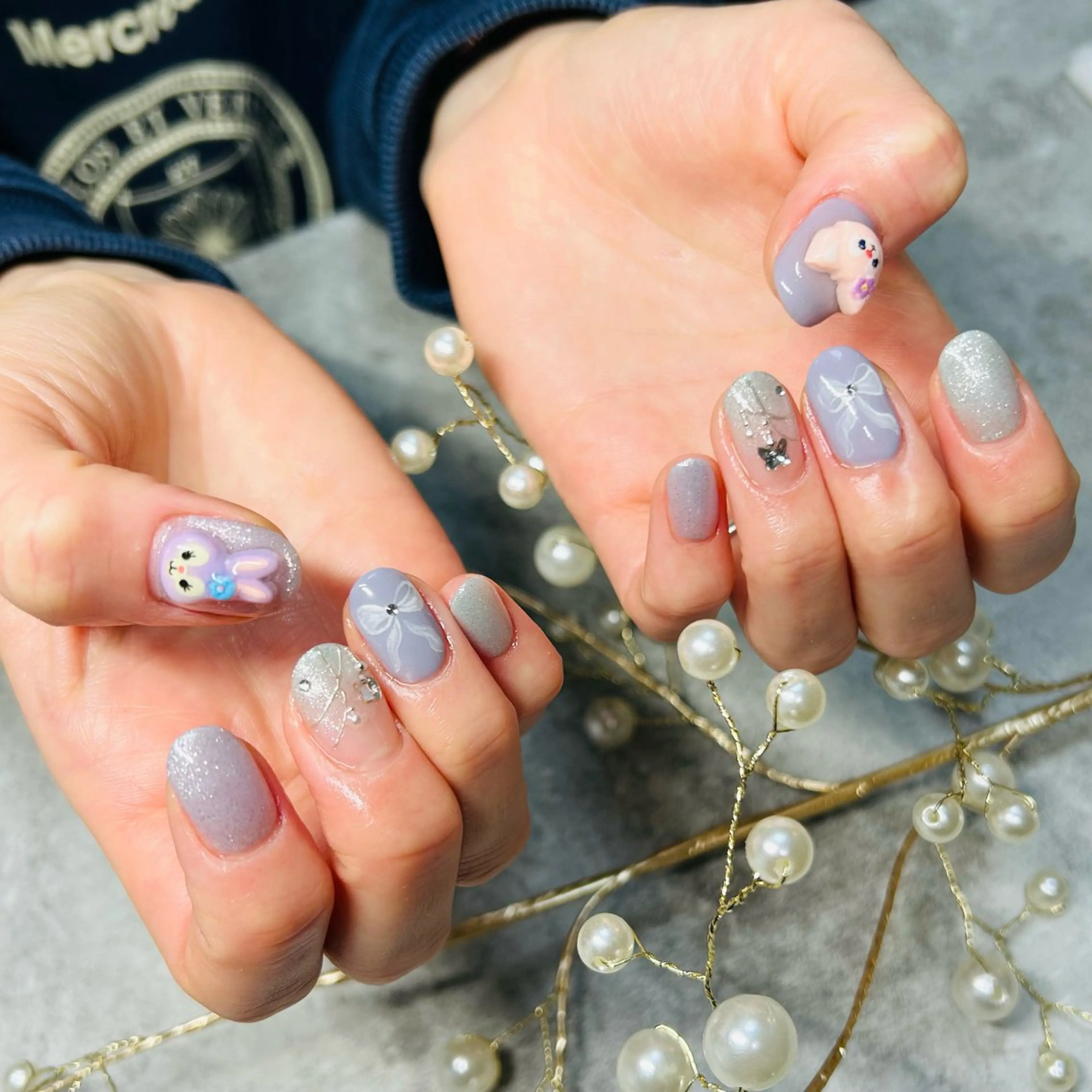 ネイル アートネイル 持ち込み ハンドネイル ten nail salon かえでのネイルデザイン