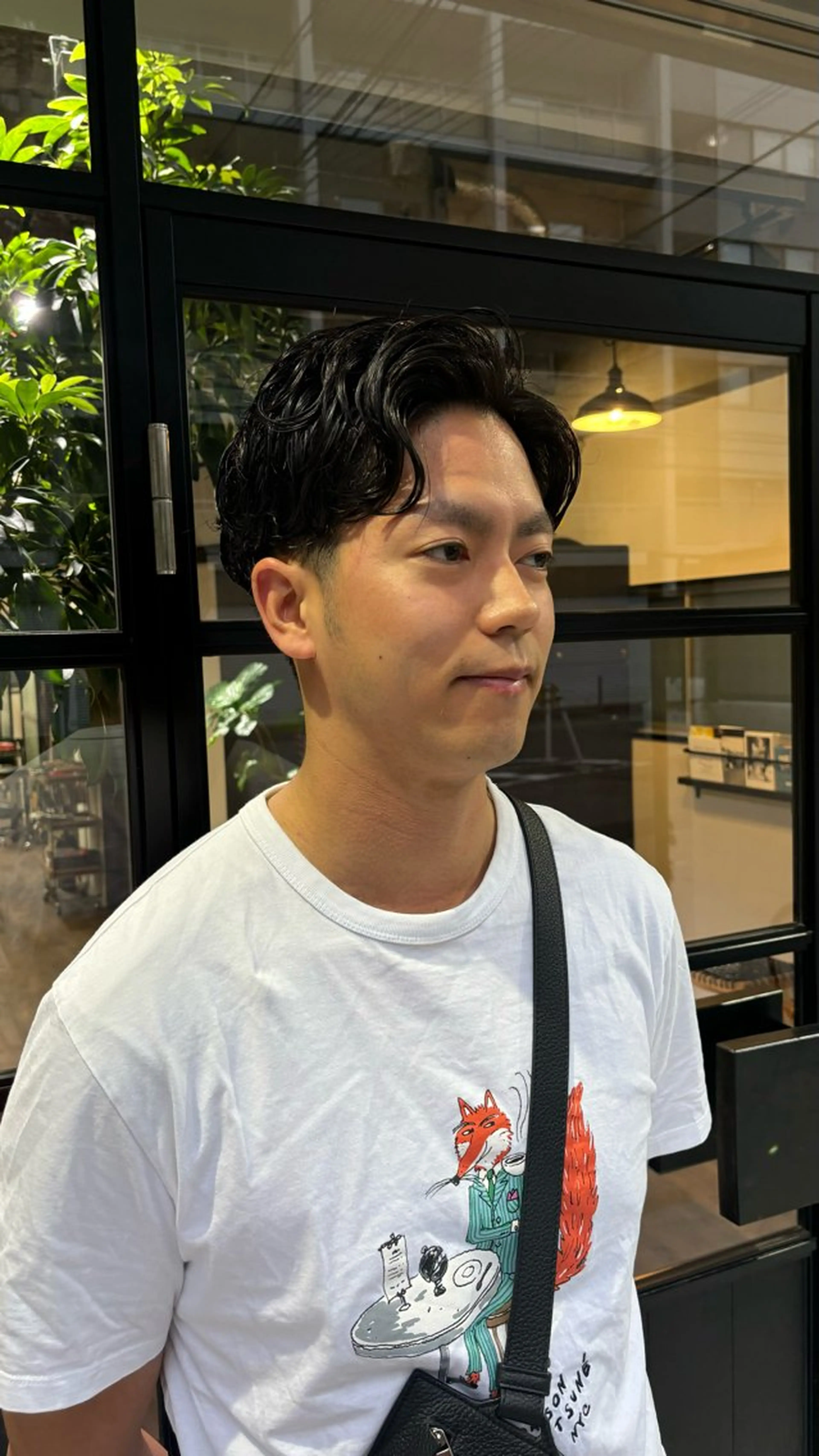 ショート カット パーマ 井本 早紀のヘアスタイル