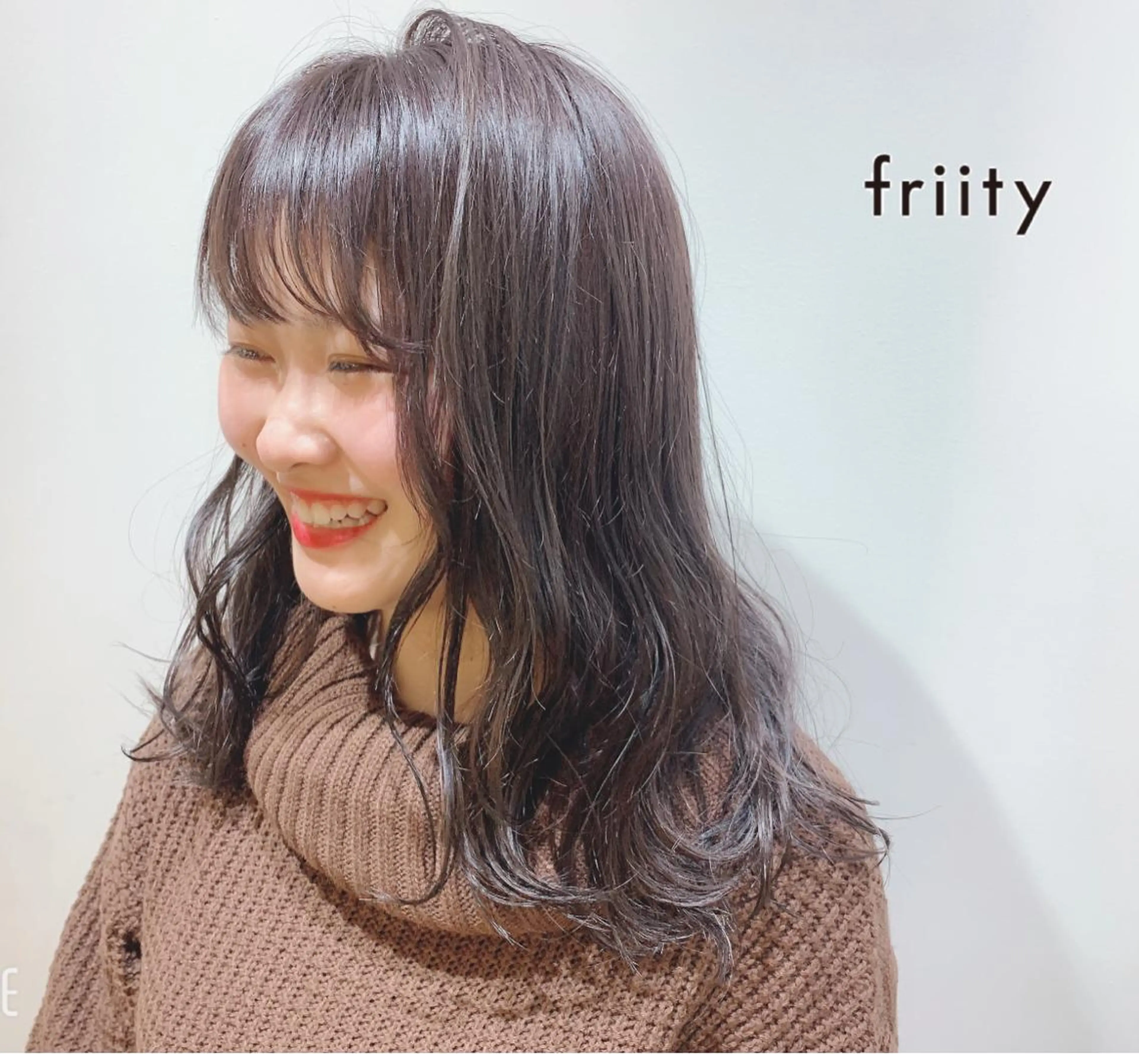 ミディアム カラー グレージュ ラベンダーカラー ラベンダーグレージュ ラベンダーグレー ヘアカラー トリートメント friity所属・🕊️ HONOKAのヘアスタイル