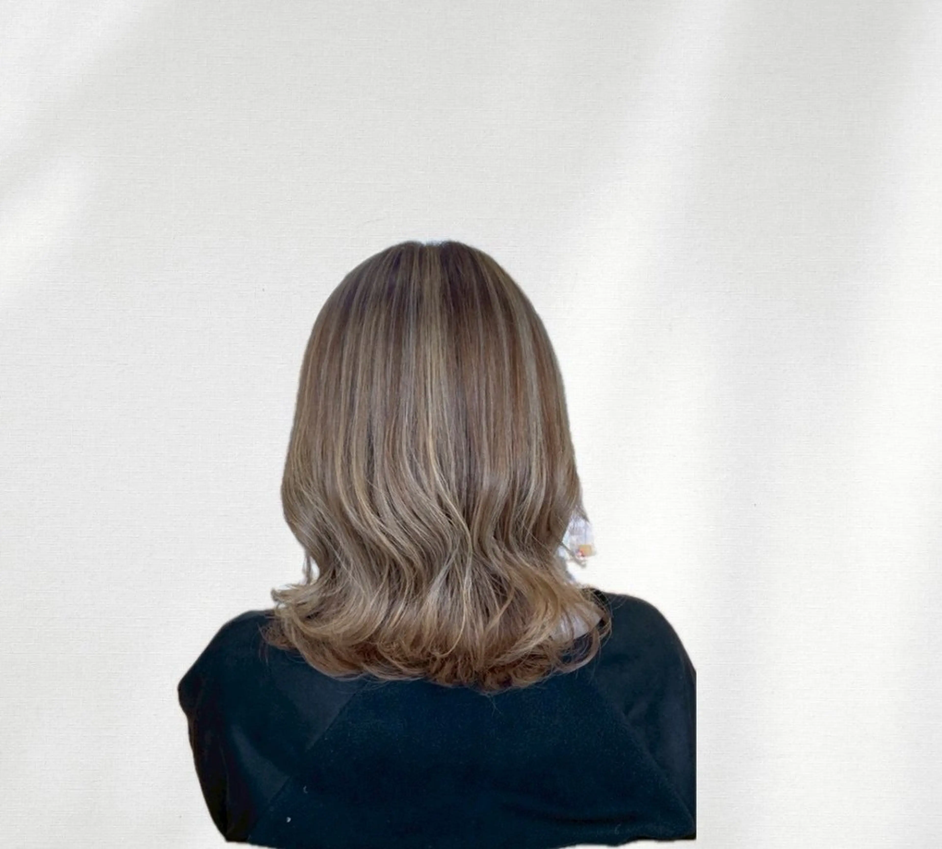 ミディアム カット ヘアカラー トリートメント Bear Fruit 新潟店所属・美髪矯正／ 山田　千里のヘアスタイル