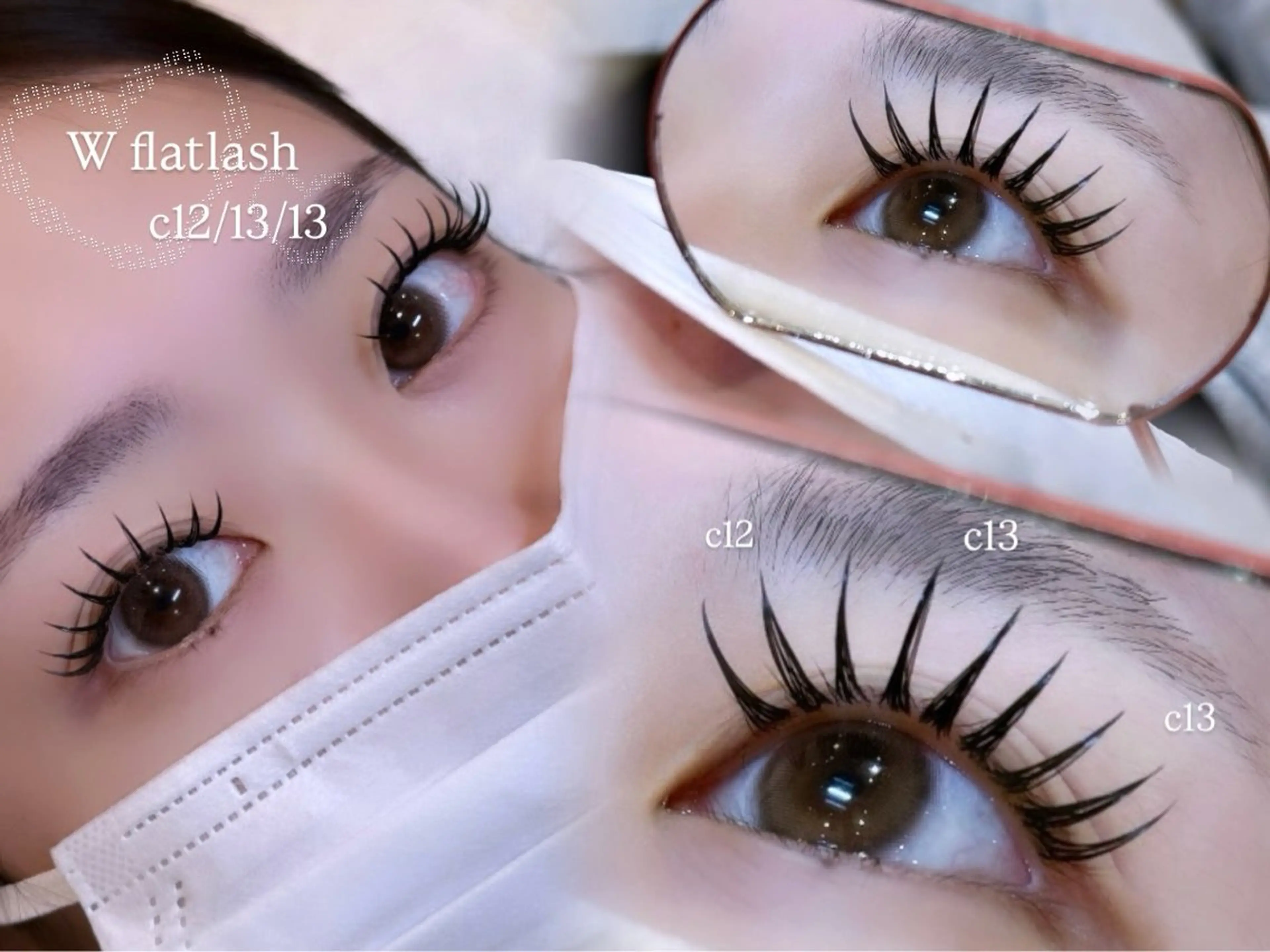 マツエク・マツパ 𝙮𝙪𝙣𝙖 🌙のマツエク・マツパデザイン