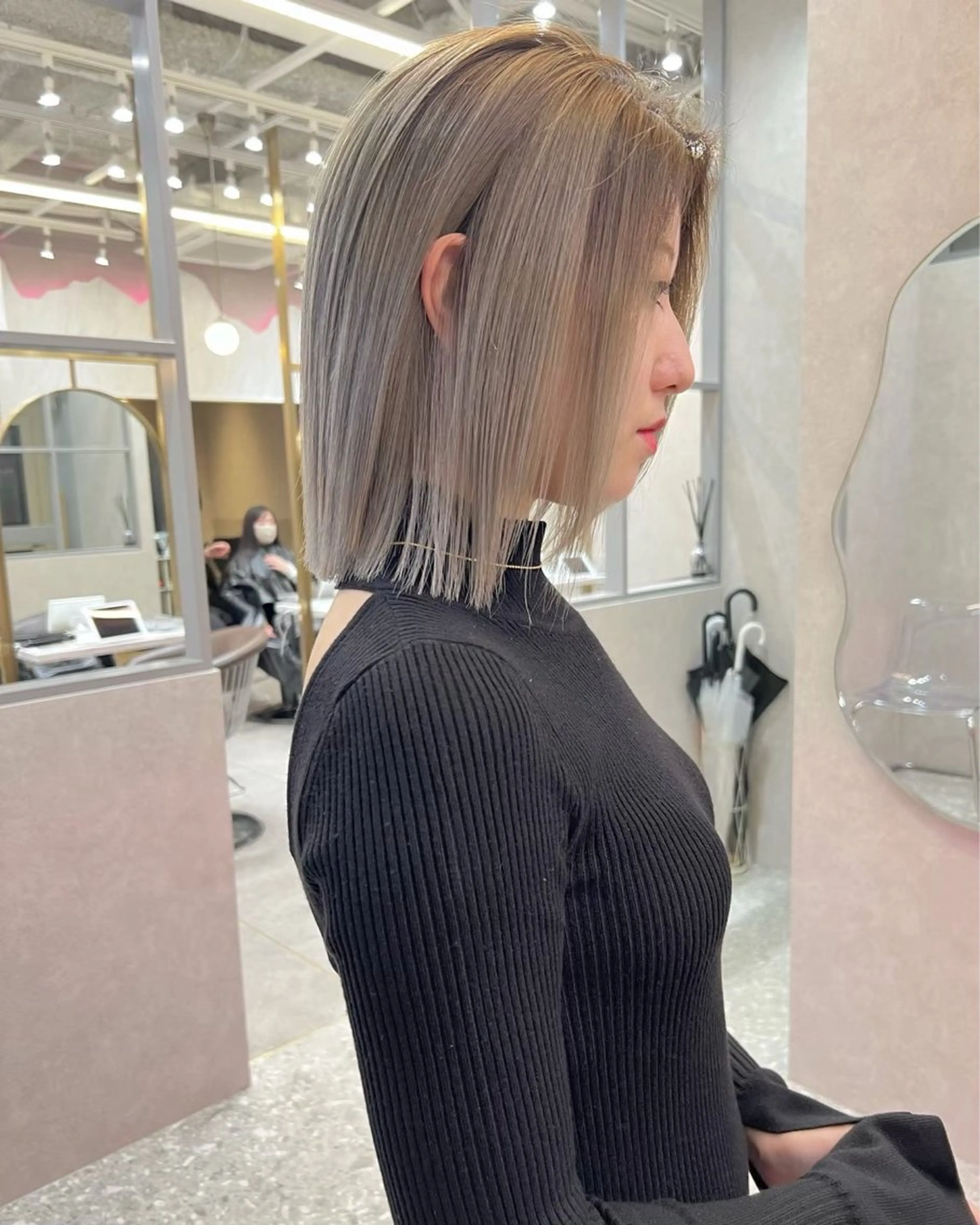 【無料カット✨️】ボブになりたい方必見‼️前髪・顔周りカット付‼️トリートメント込み 🫧💞の写真