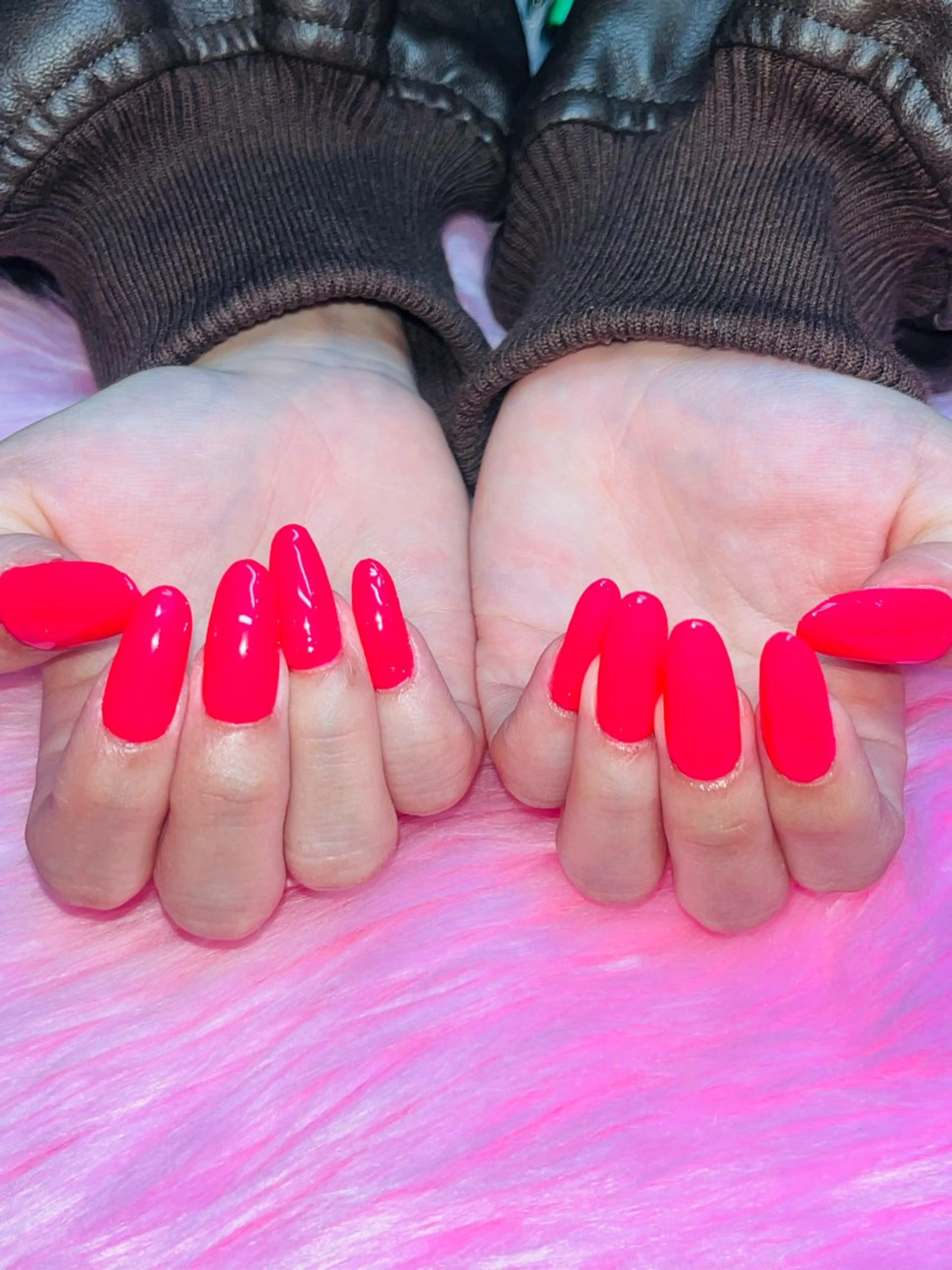 ネイル ワンカラーネイル スカルプネイル 川崎 友美のネイルデザイン