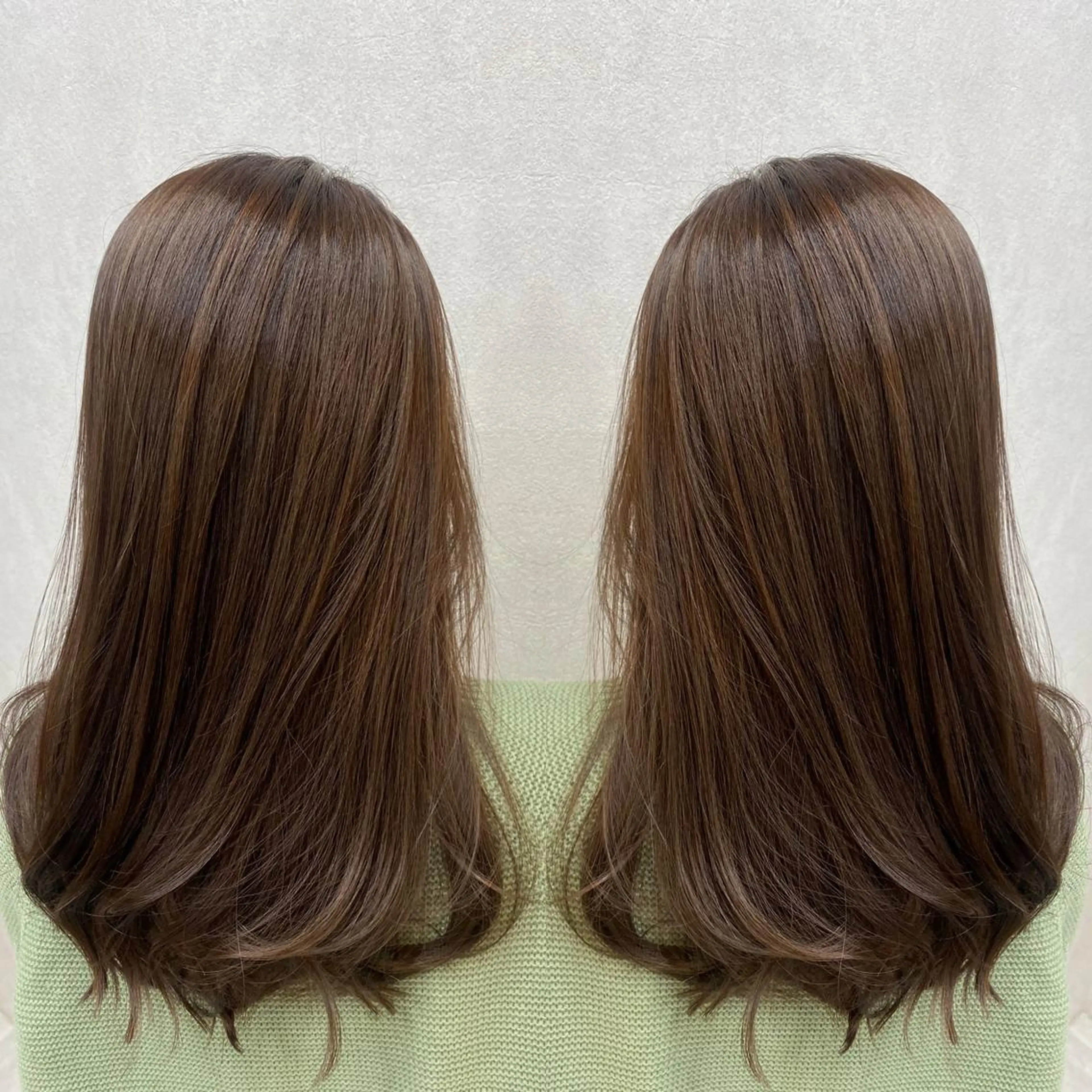 ロング カラー カット トリートメント tocca 💜石田愛結💜のヘアスタイル