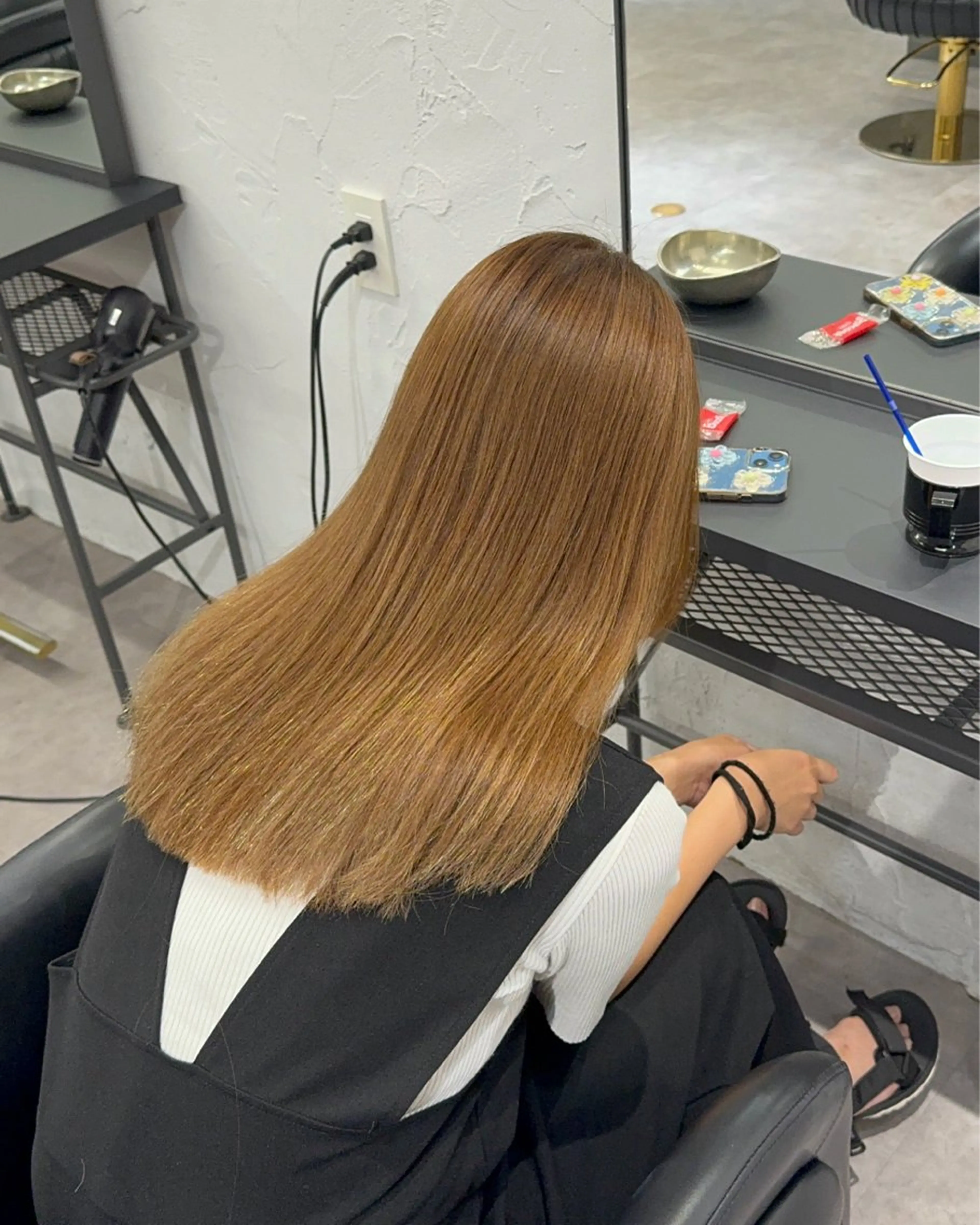 ロング ヘアカラー 【艶カラー⠀】坂東 要のヘアスタイル