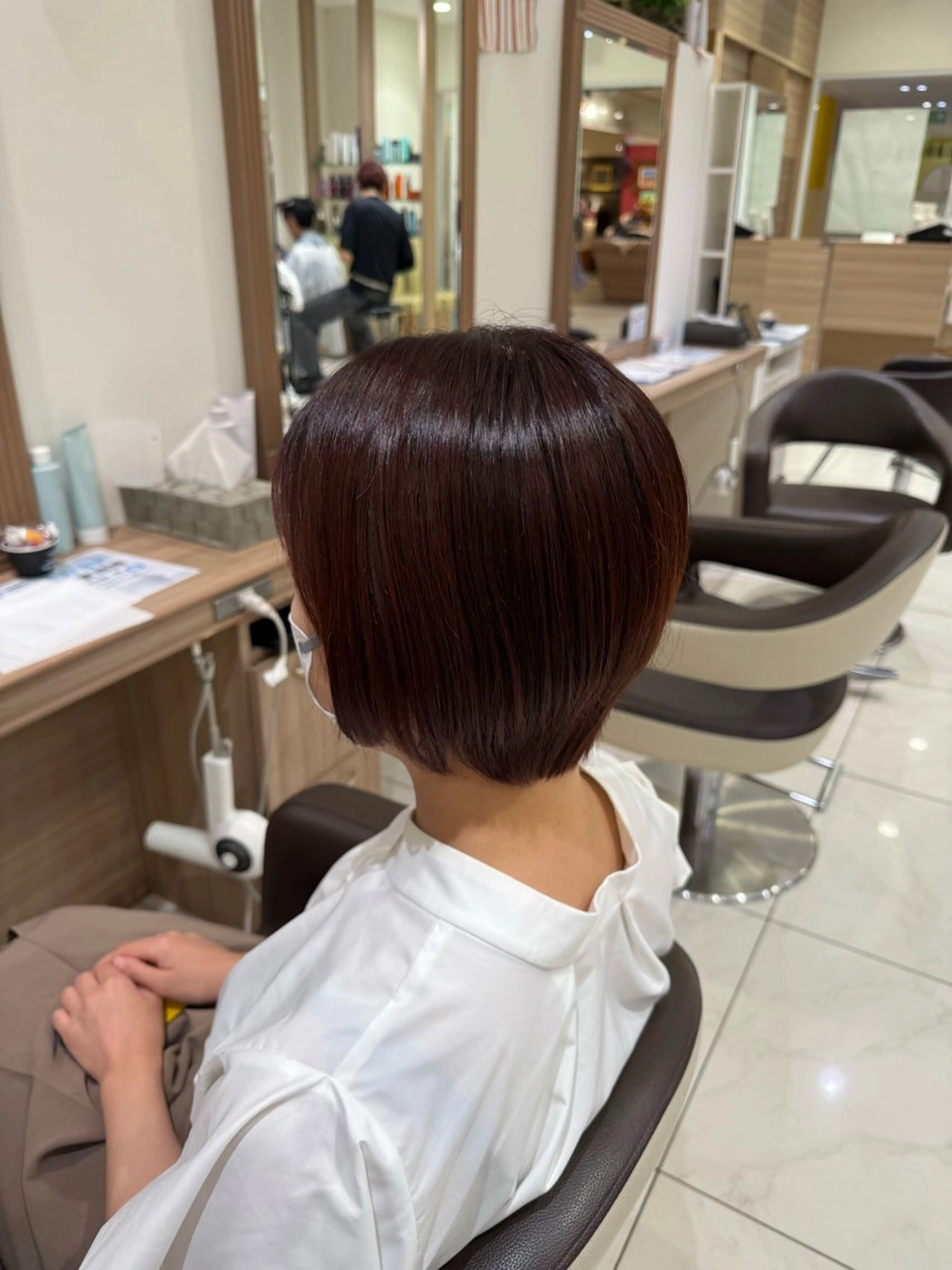 ショート ショートボブ ボブ ショートヘア 💎玉村 愛李💎 【ash 津田沼店】のヘアスタイル