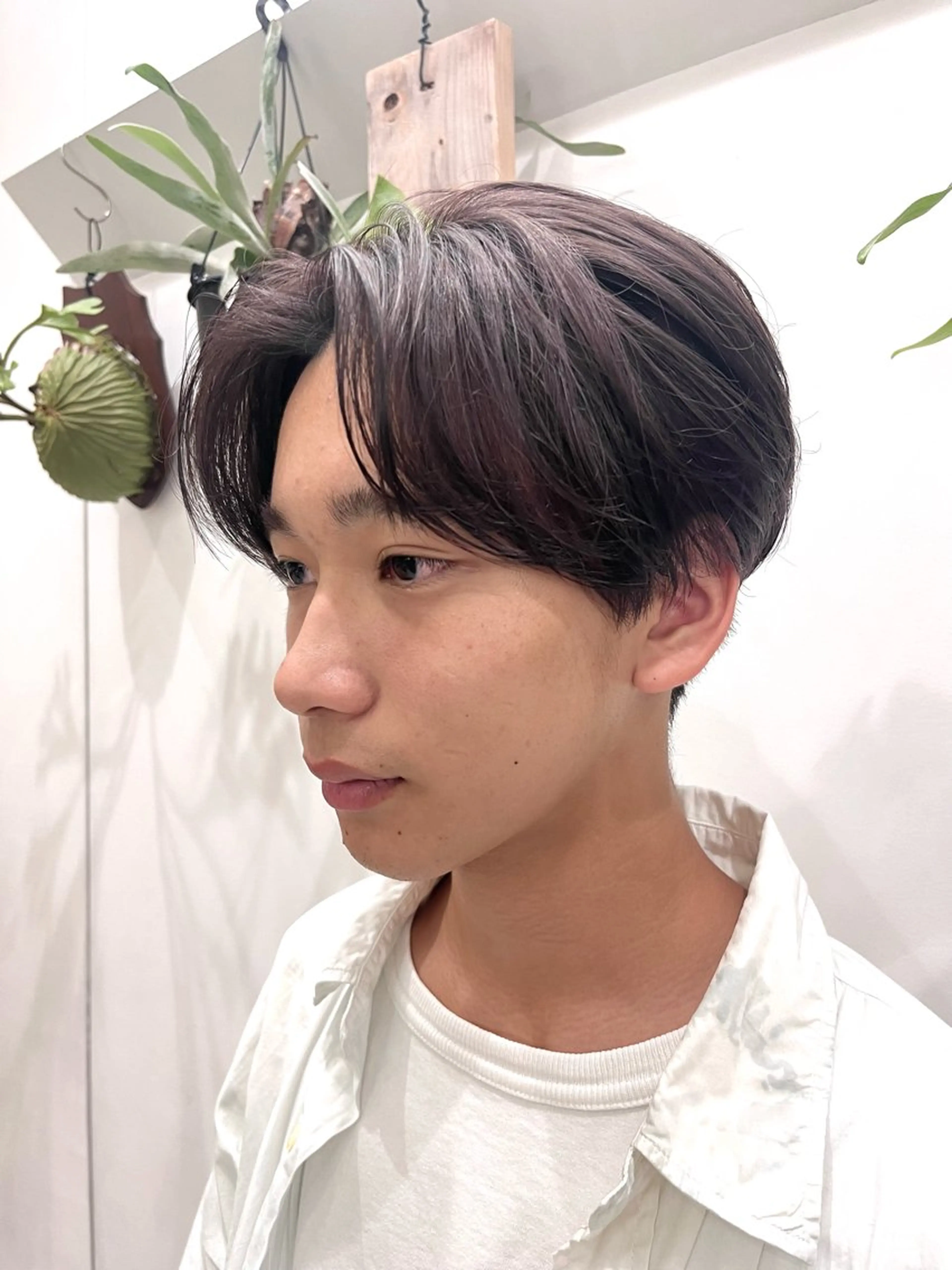 カラー メンズ ヘアカラー e’s 鎌倉　榊 桜のヘアスタイル