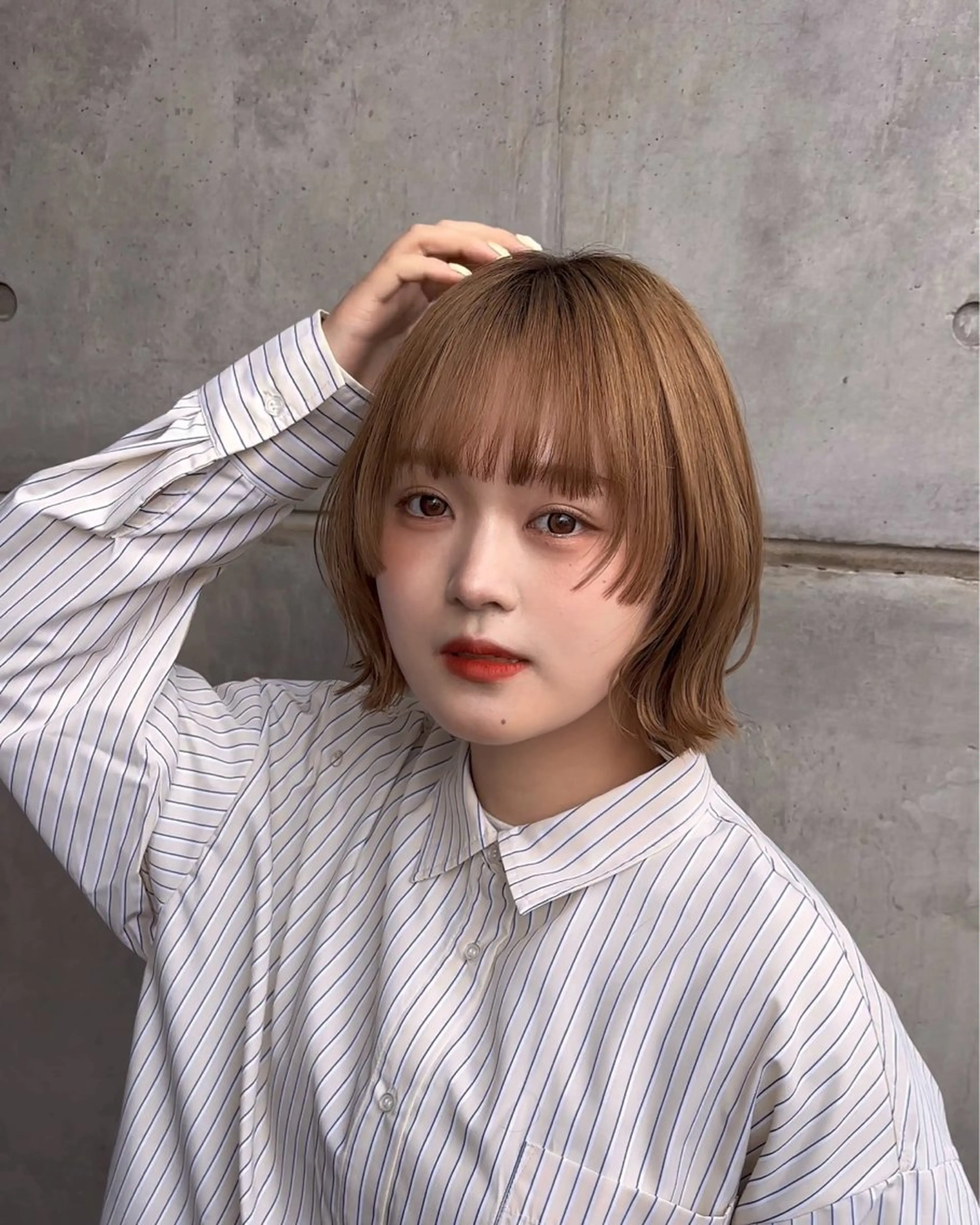 ショート Lino kichijoji所属・💎似合わせのプロ /透明感カラー/杉原のヘアスタイル