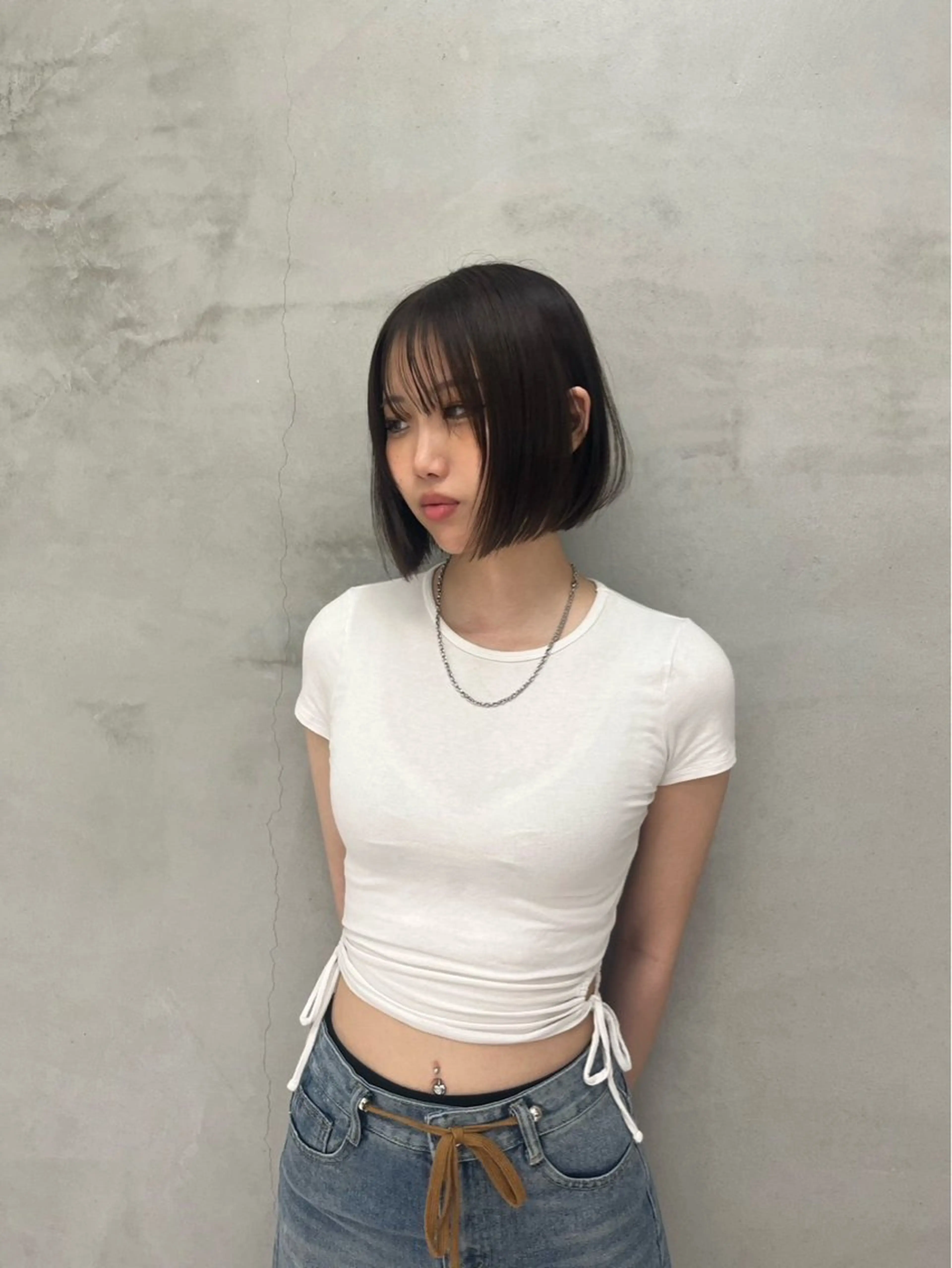 ショート カラー ヘアカラー 小杉真央 🕊🫧のヘアスタイル