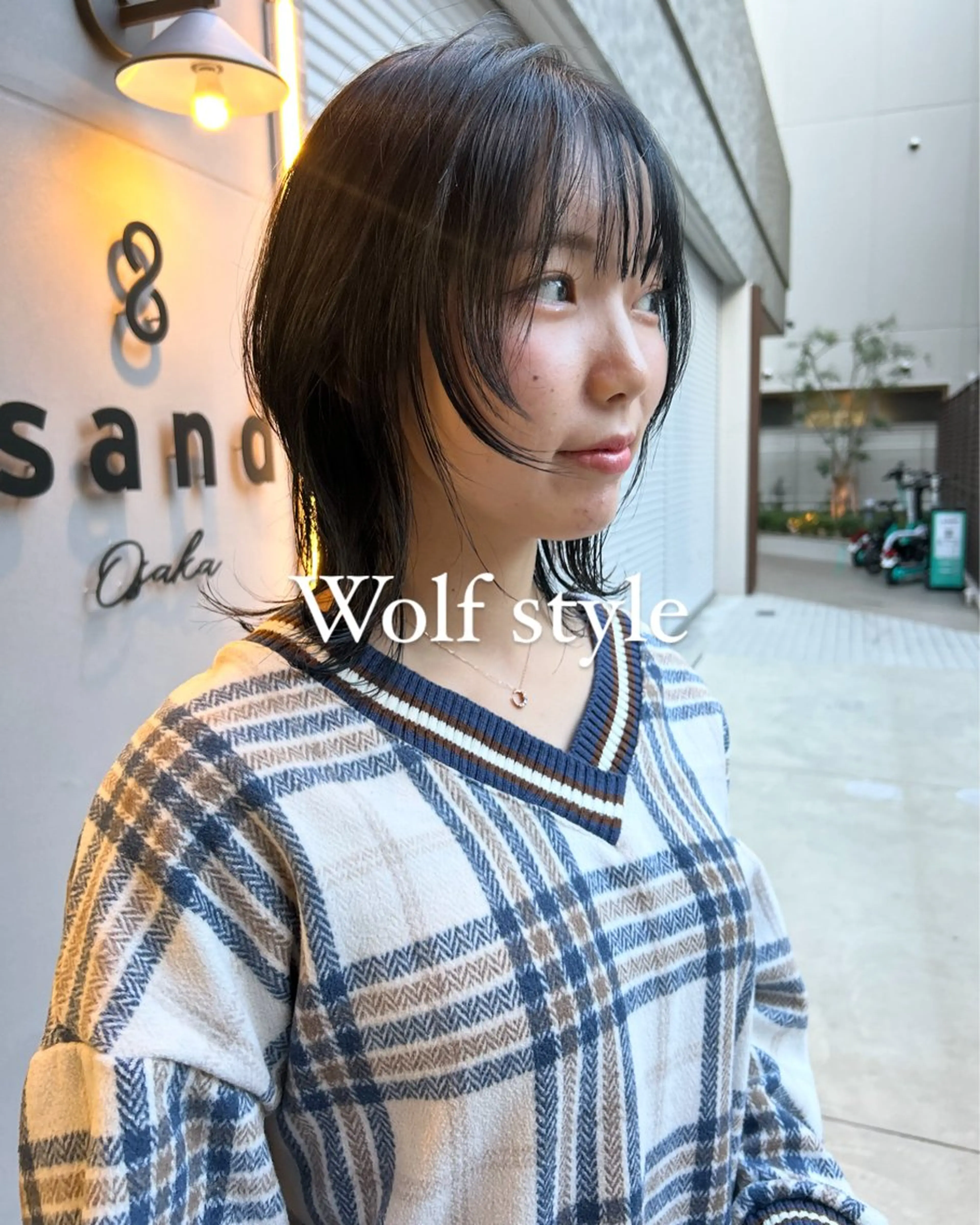 ミディアム ウルフカット sand osaka所属・きたやまこう /ウルフ/レイヤーのヘアスタイル