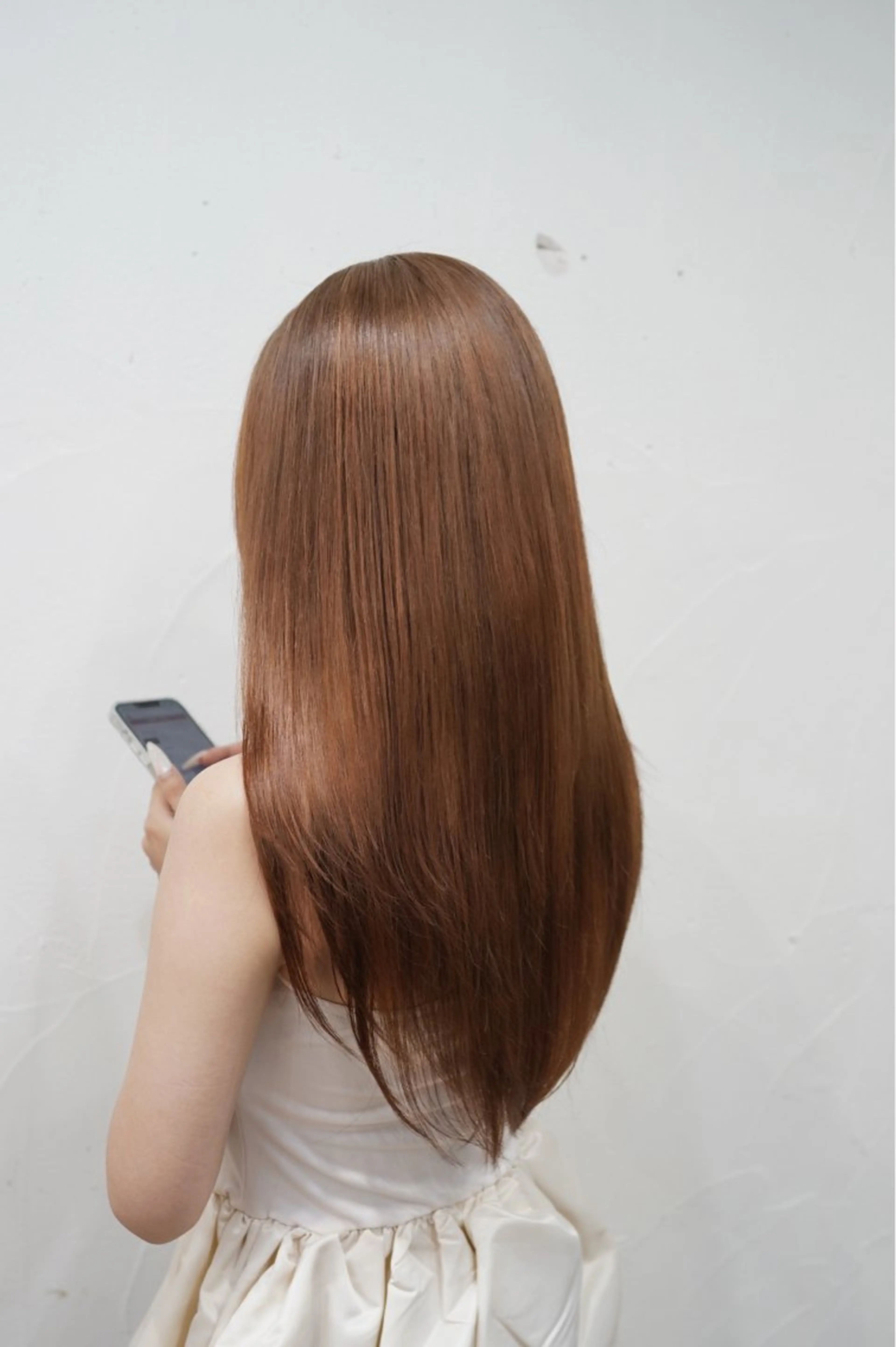 ロング カラー ベージュカラー ブリーチ 透明感カラー ヘアカラー 傷まないブリーチ🪽 /大図みらいのヘアスタイル