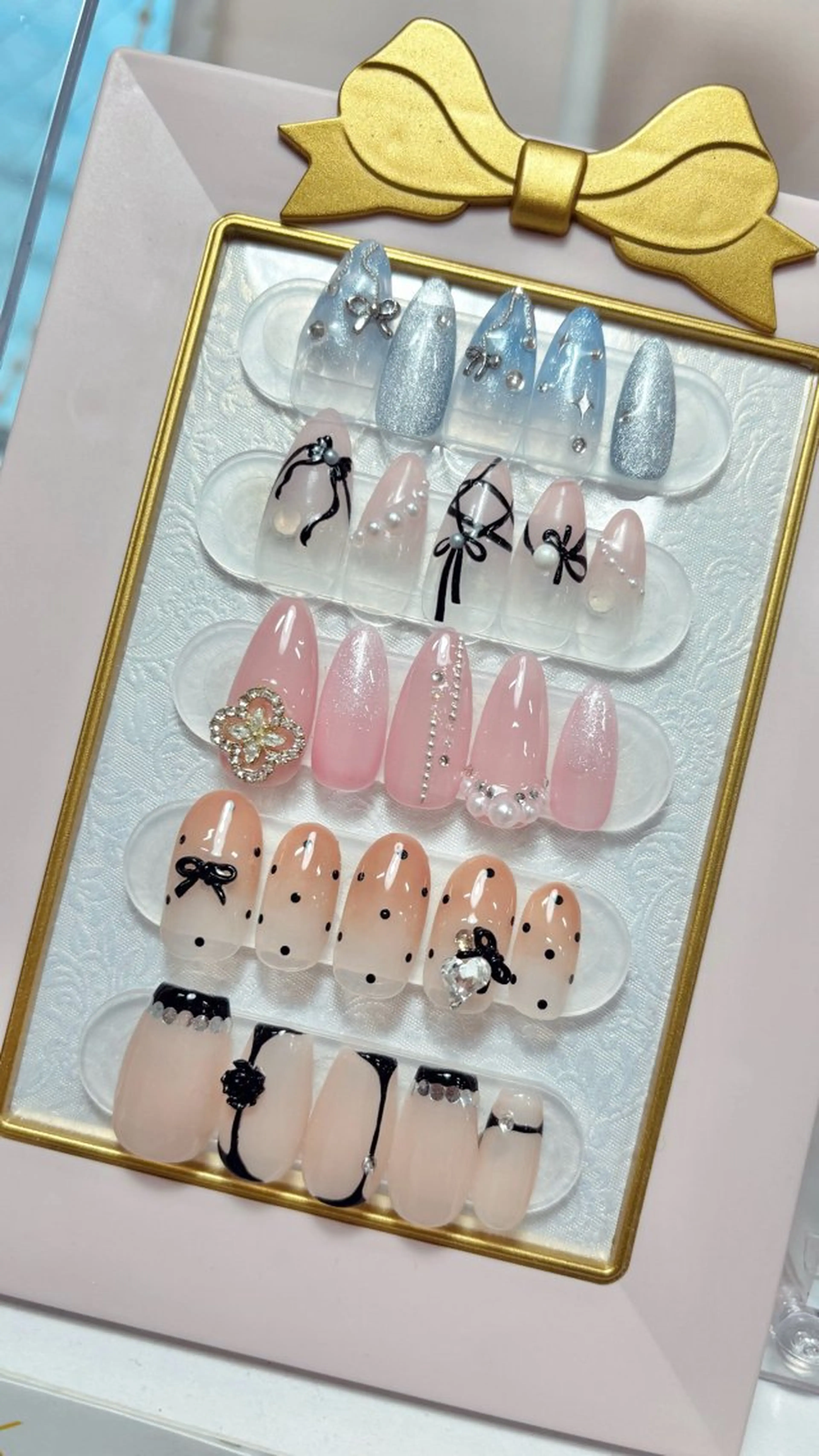 ✿限定価格︎✿ハンド*オフなし*ワンホン・韓国ネイル♡パーツ代込み♪の写真