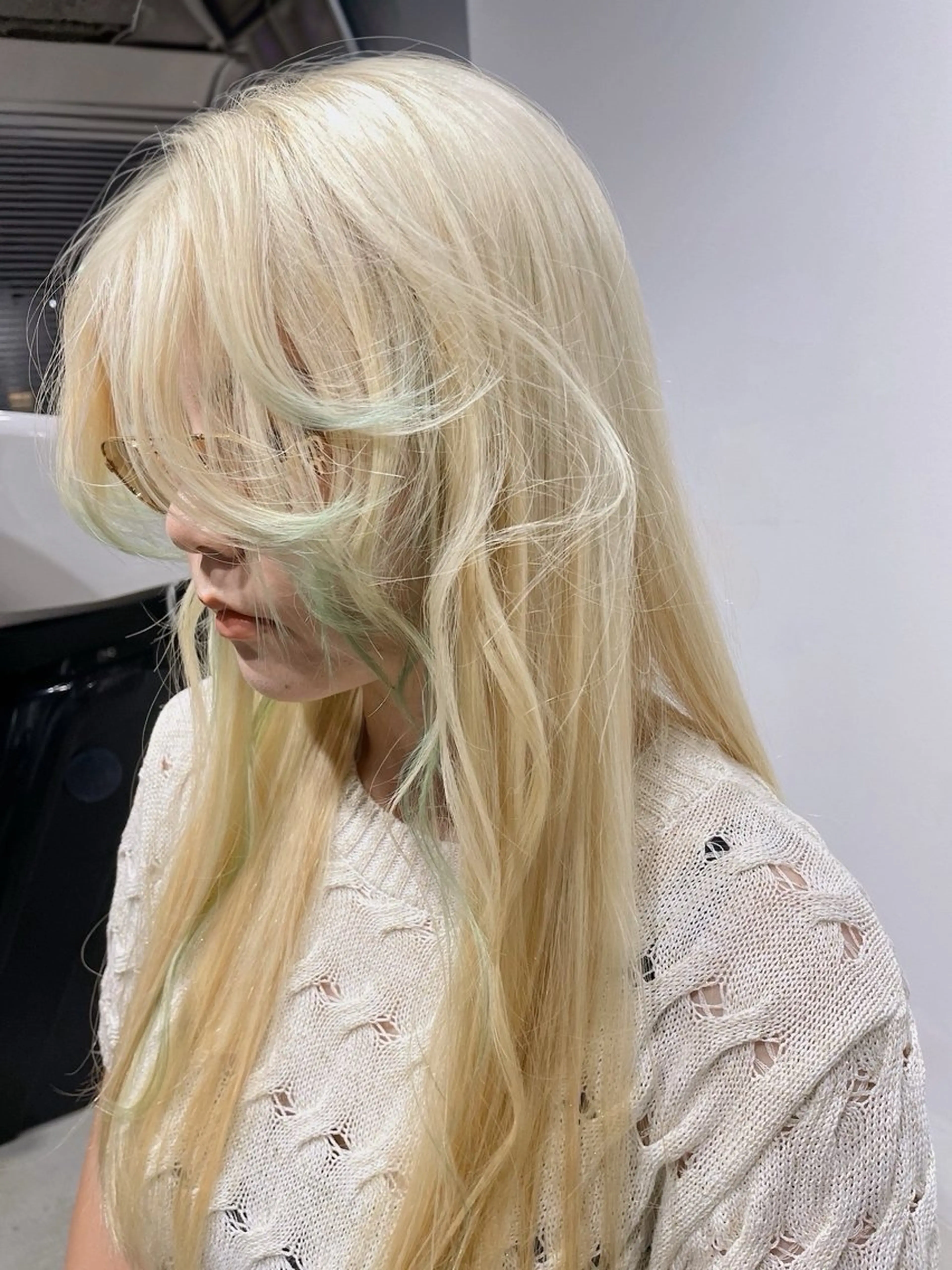 ロング ヘアカラー トリートメント groovy所属・学芸大学/bob/ Sakuraのヘアスタイル