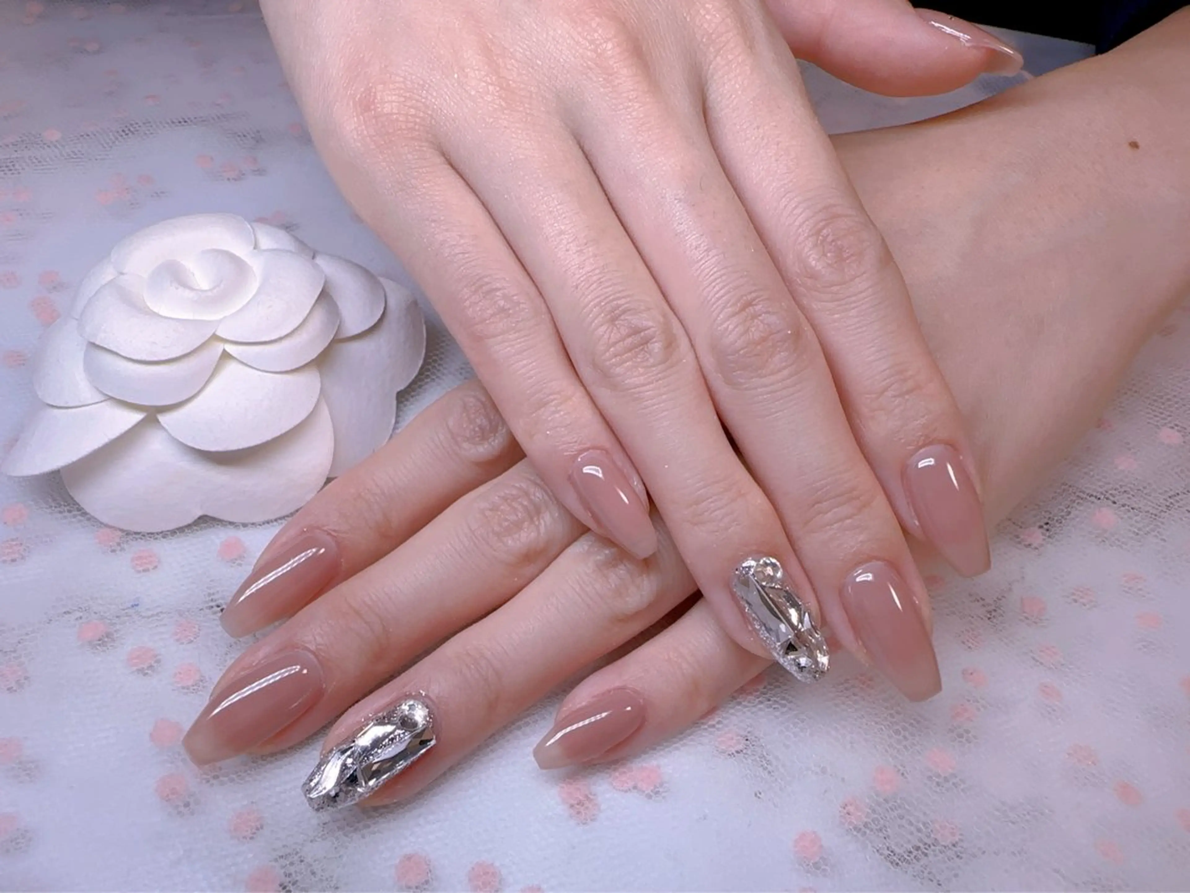 ネイル オーロラネイル フットネイル 韓国ネイル ラメ(グリッター) ラメグラデーション ハンドネイル Belle nail salon 新小岩のネイルデザイン