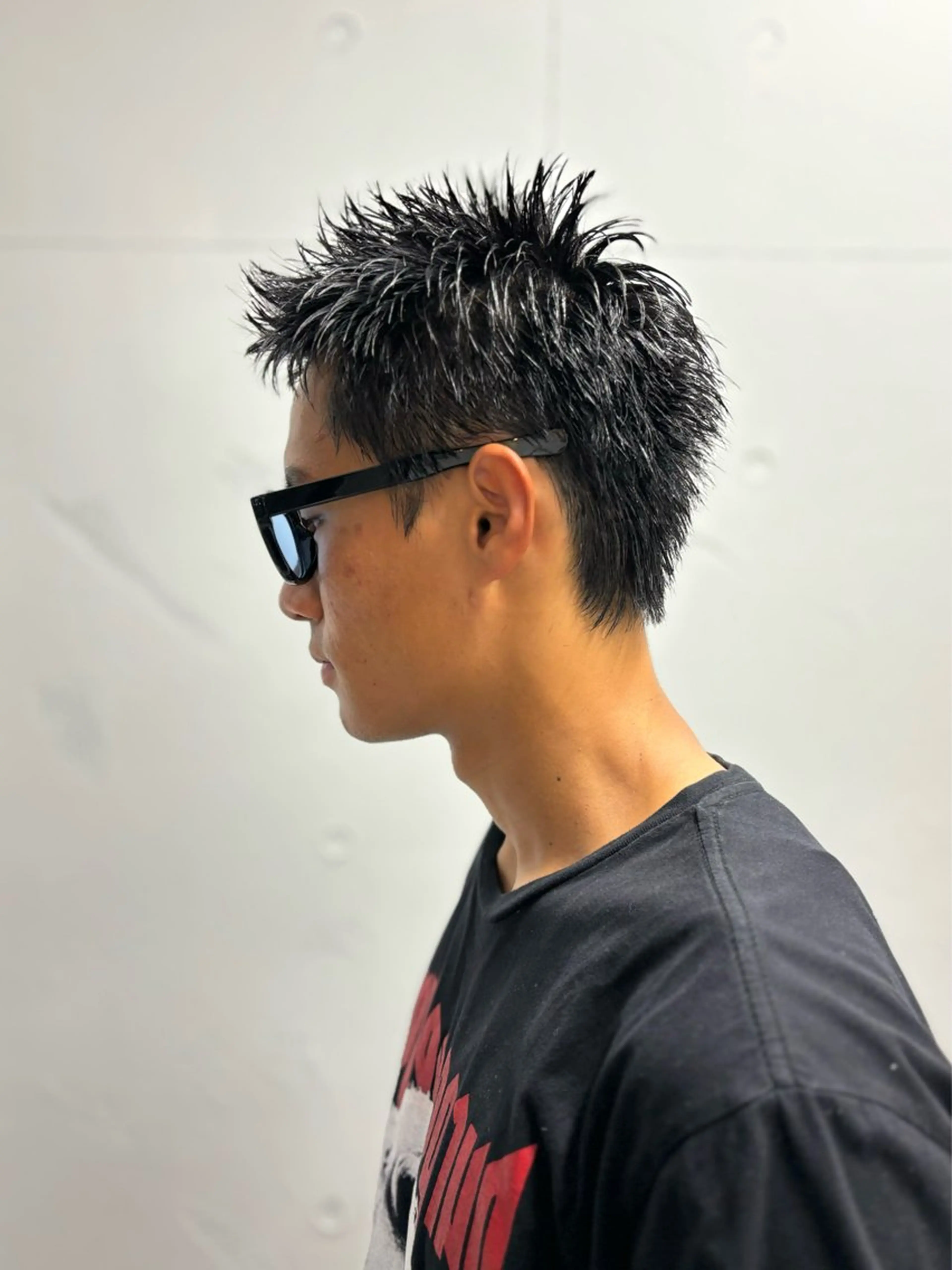 メンズ メンズショート スパイキーショート カット darts所属・マツダ レンのヘアスタイル