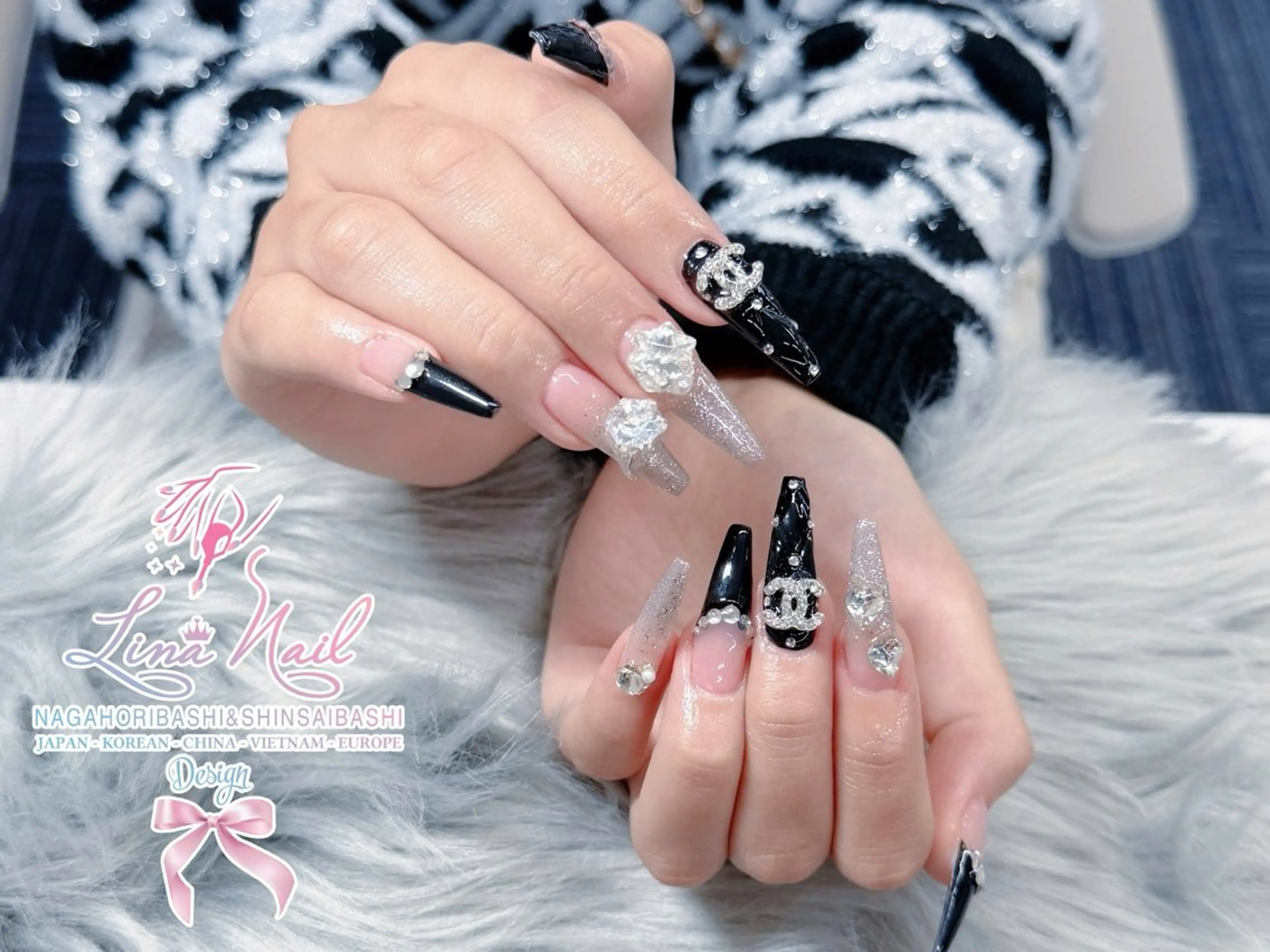 ネイル チークネイル 桜ネイル フラッシュネイル フットネイル ジェルネイル リナネイル 長堀橋店／東心斎橋店のネイルデザイン