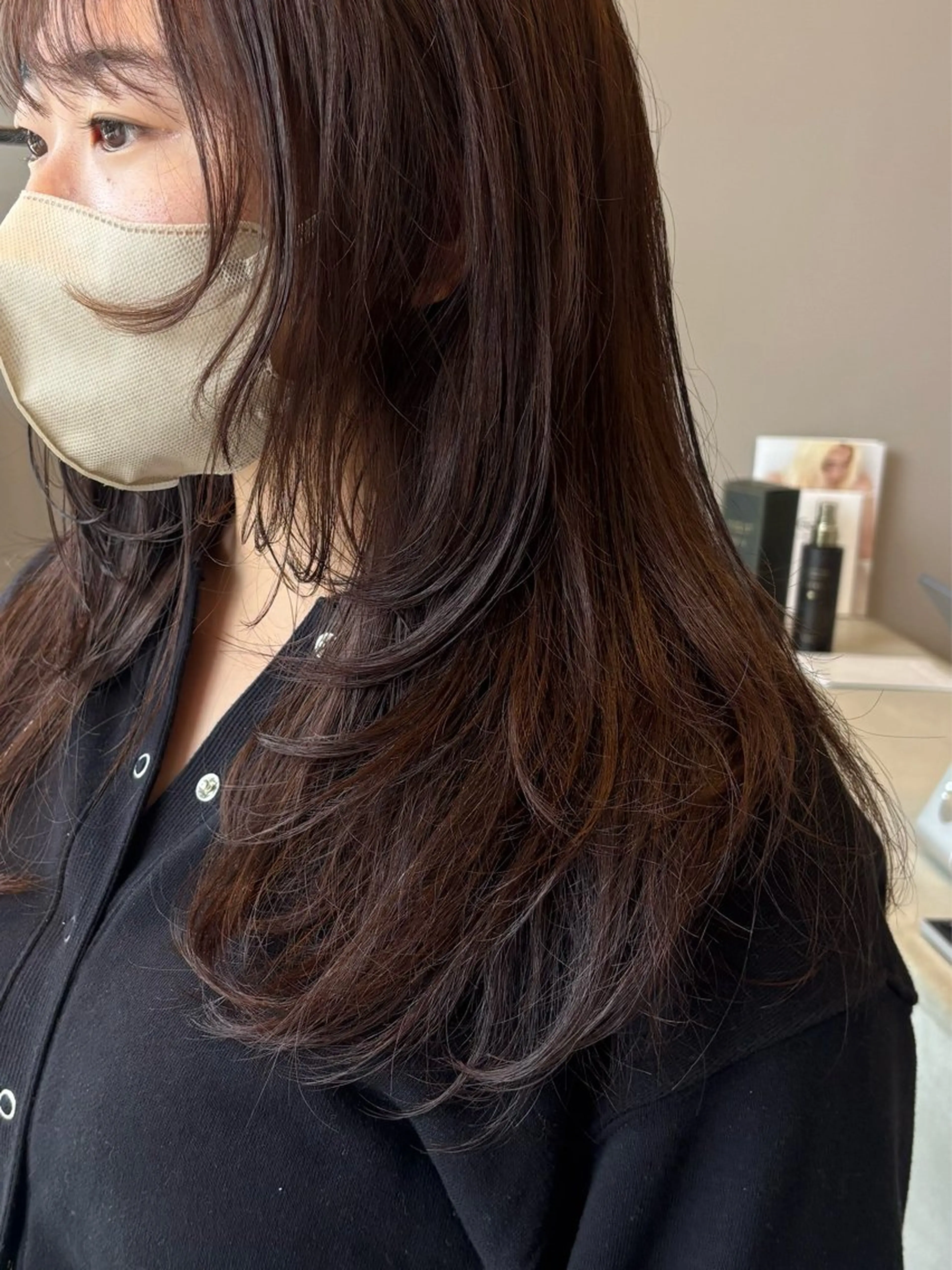 セミロング カラー ブラウンカラー ヘアカラー niil所属・miyu /niilのヘアスタイル