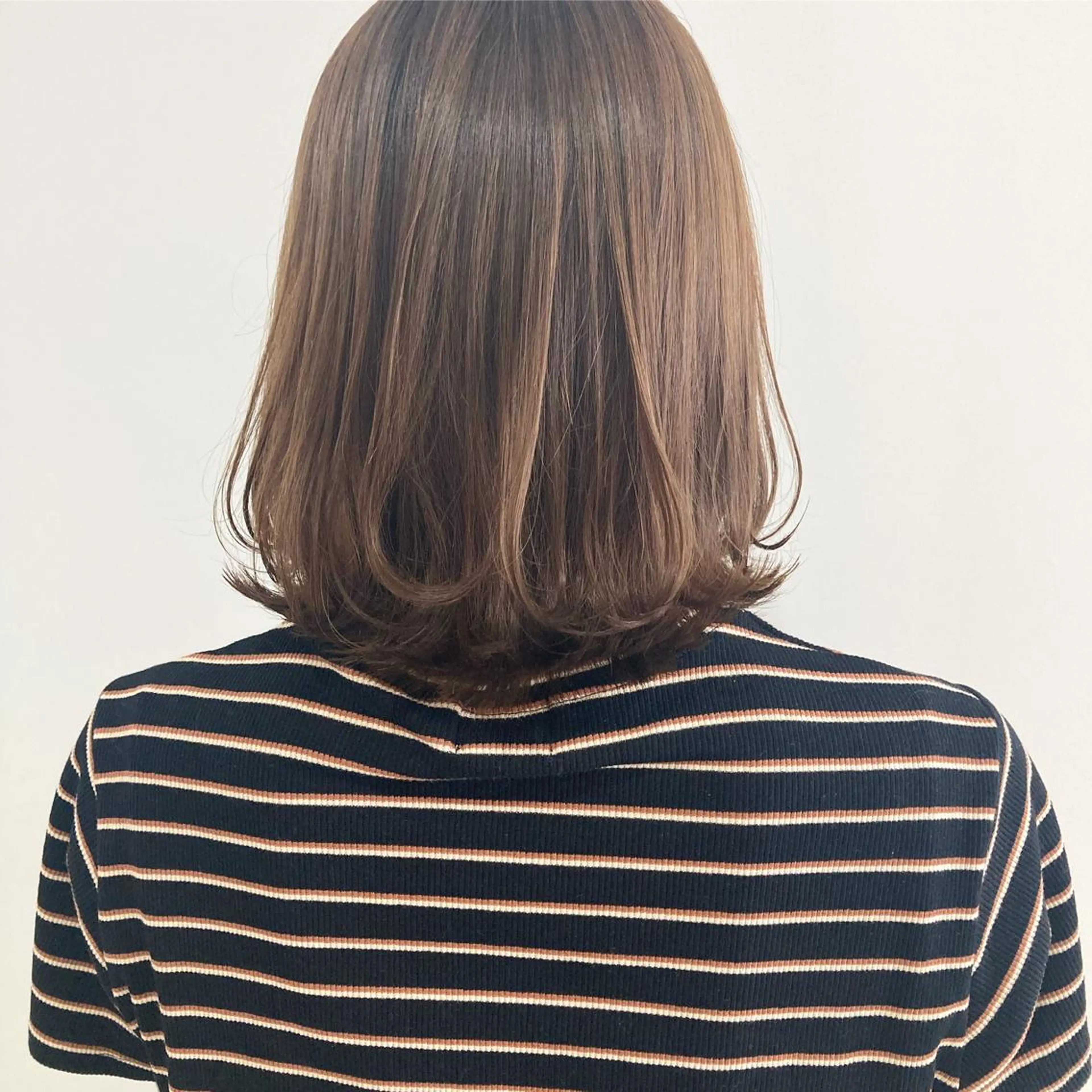 ミディアム カラー お洒落パーマ/ 艶カラー/michiのヘアスタイル