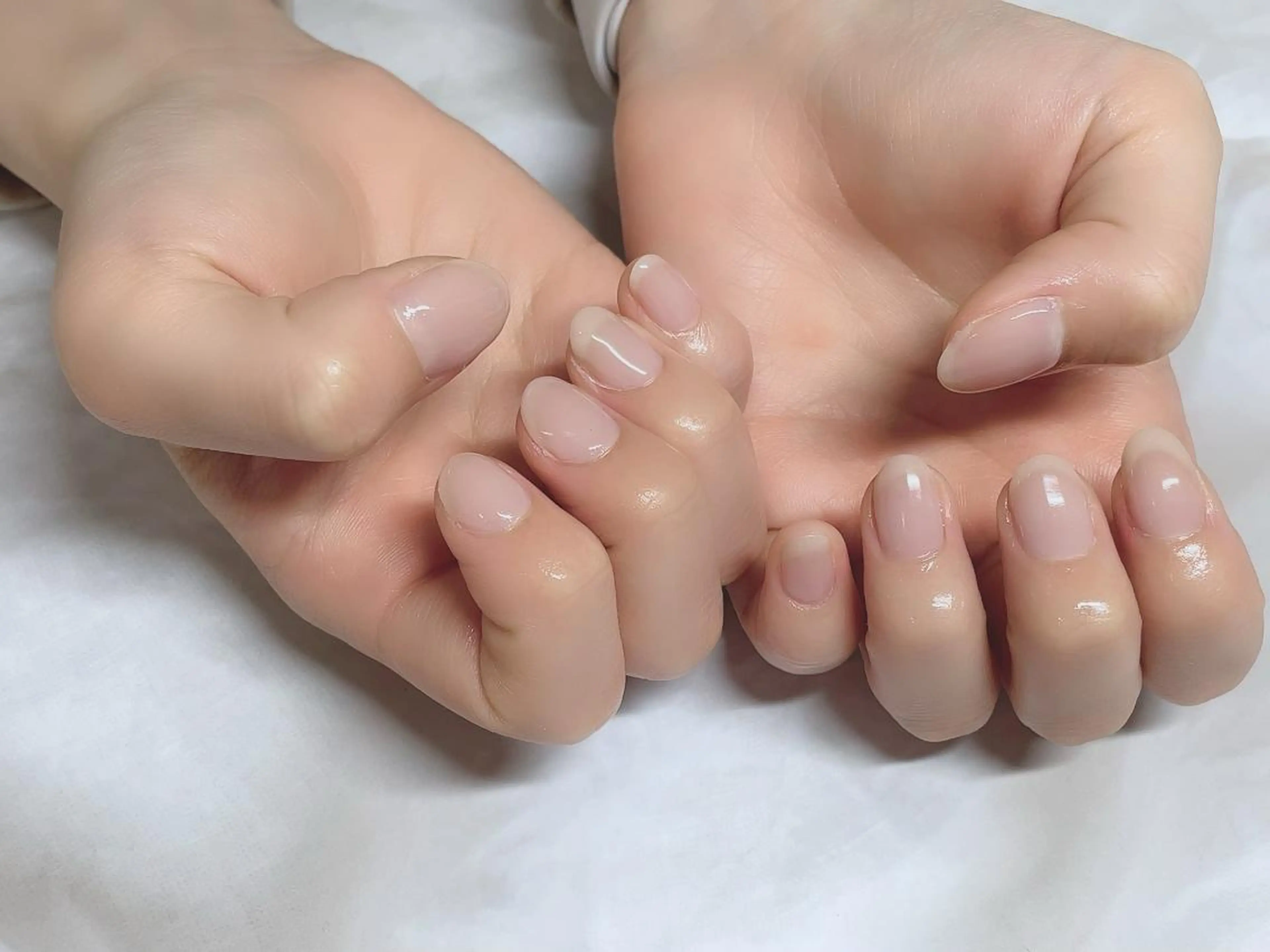 ネイル ワンカラーネイル 大阪江坂 Kaiのネイルデザイン