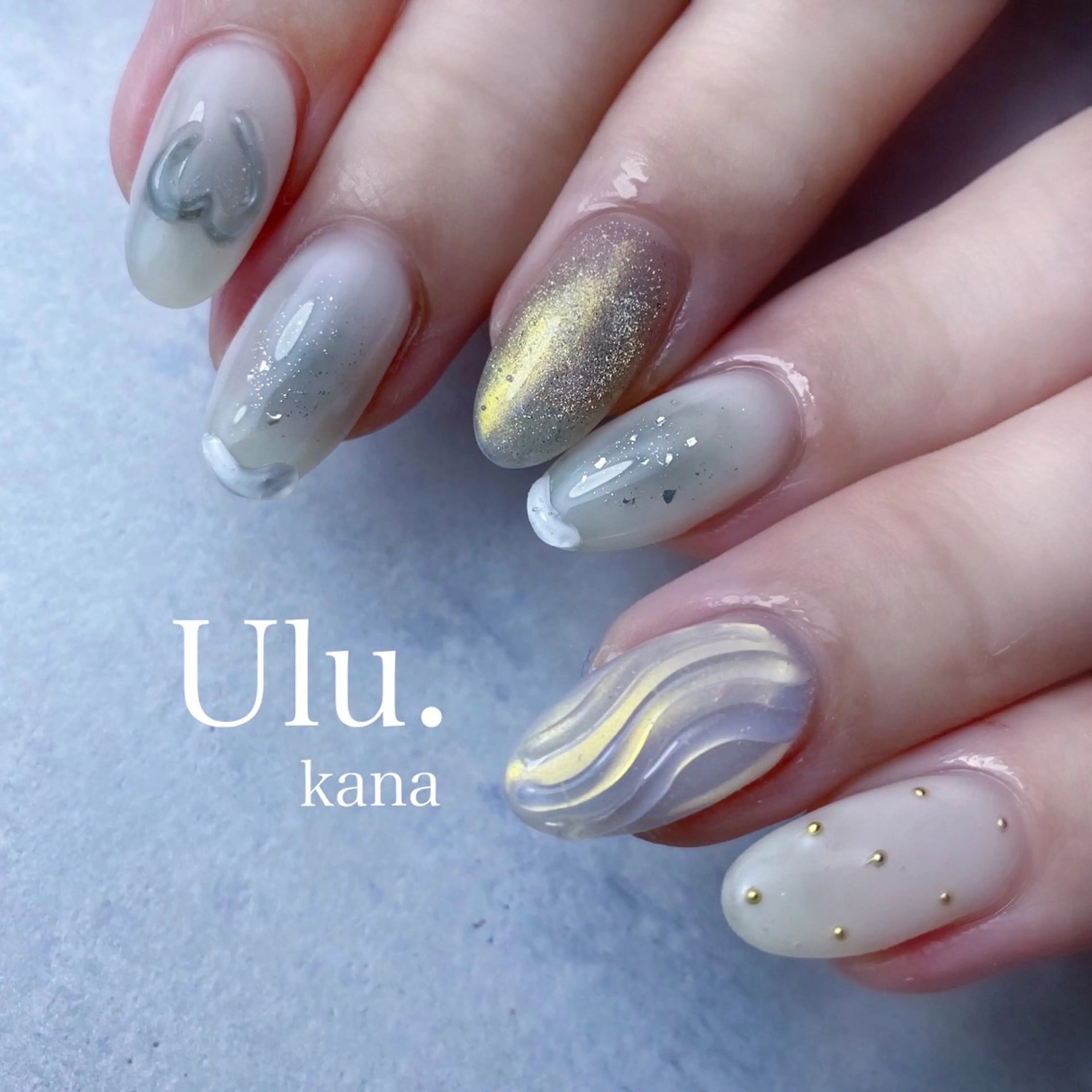 ネイル Ulu nail Kanaのネイルデザイン