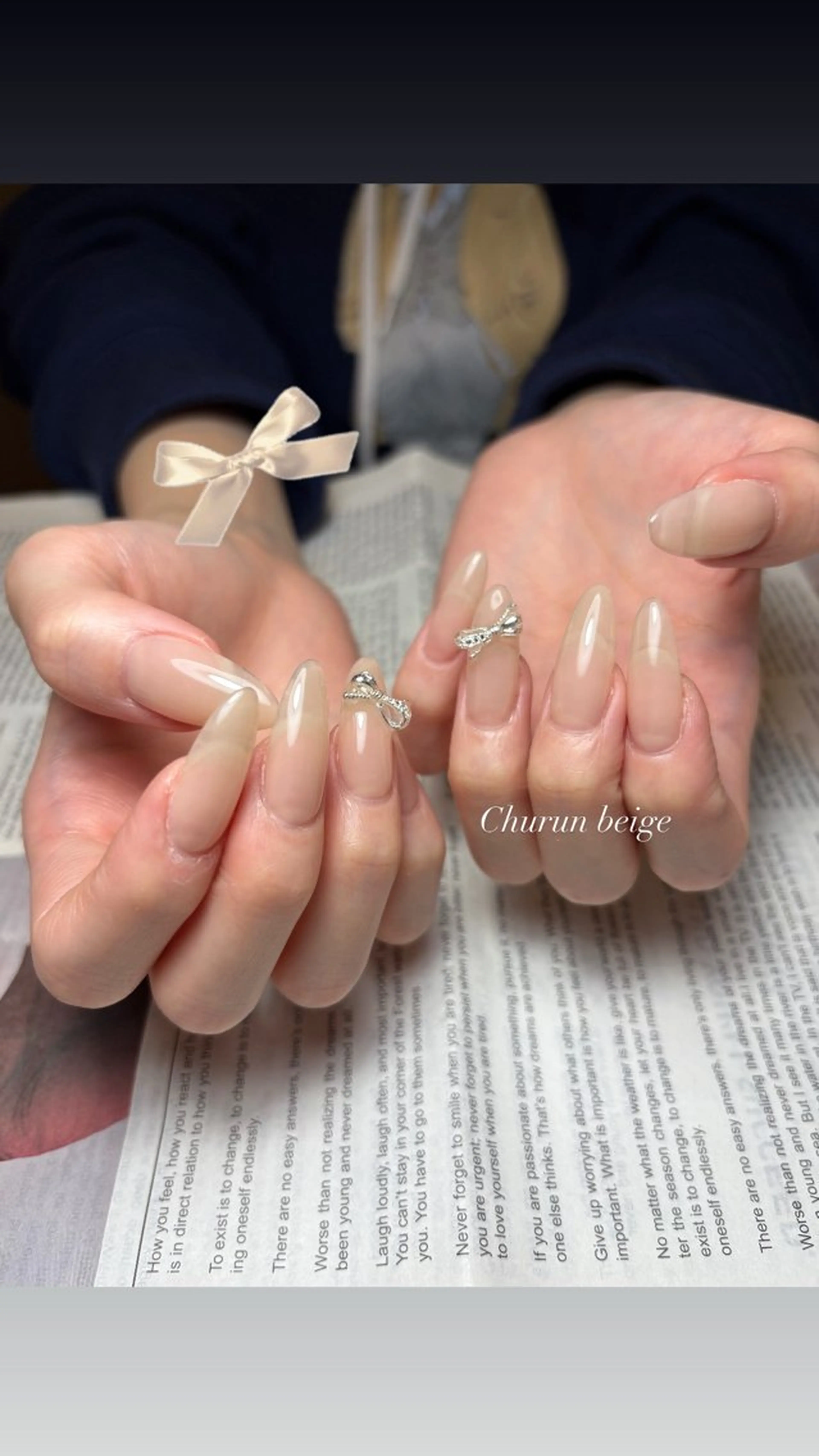 ネイル mofie🤍ユミ/ 恵比寿/パラジェルのネイルデザイン