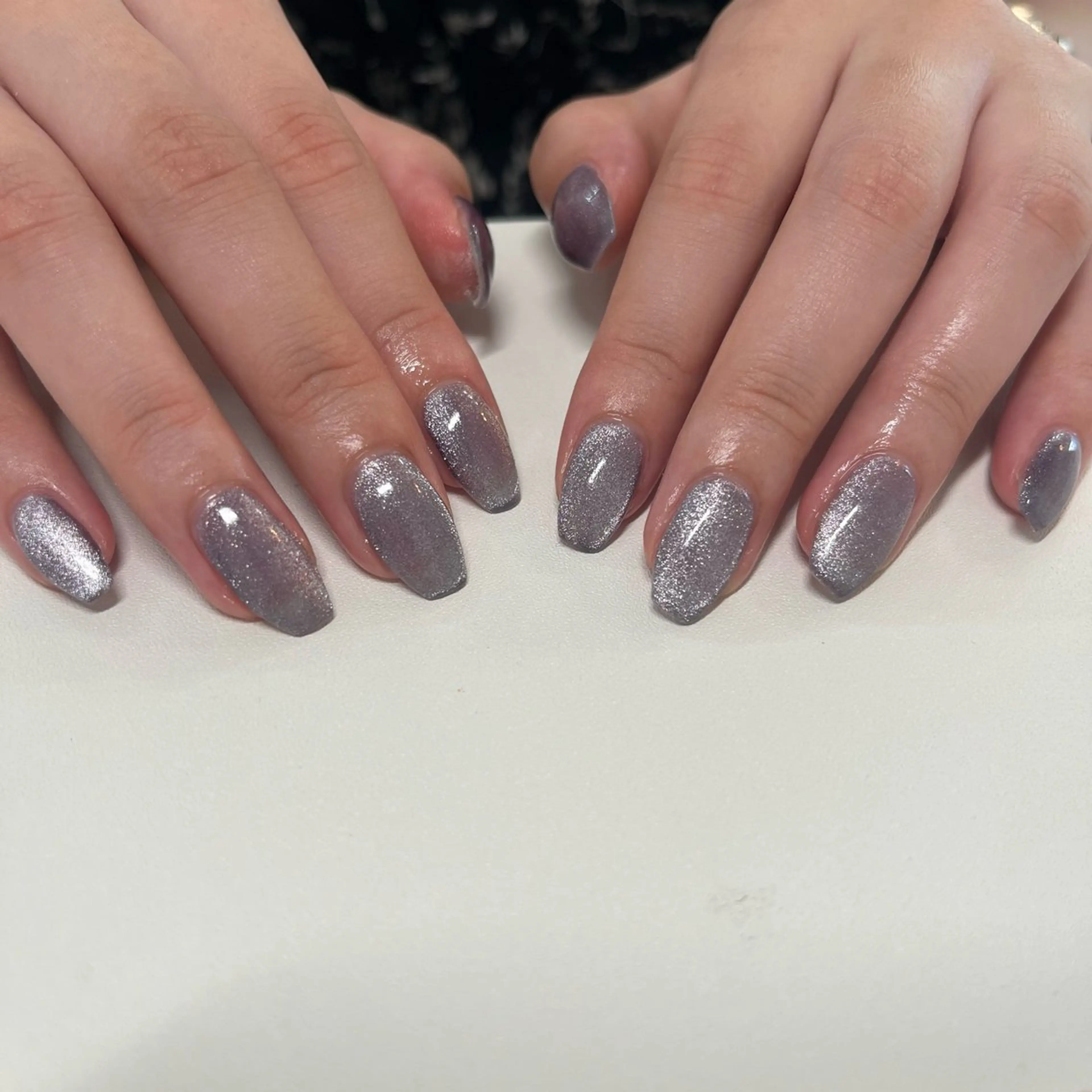 【平日限定💅カラー豊富💎】マグネットネイル4180円(オフ込み)※長さだし・亀裂補強、パーツは＋料金で可能🌈の写真