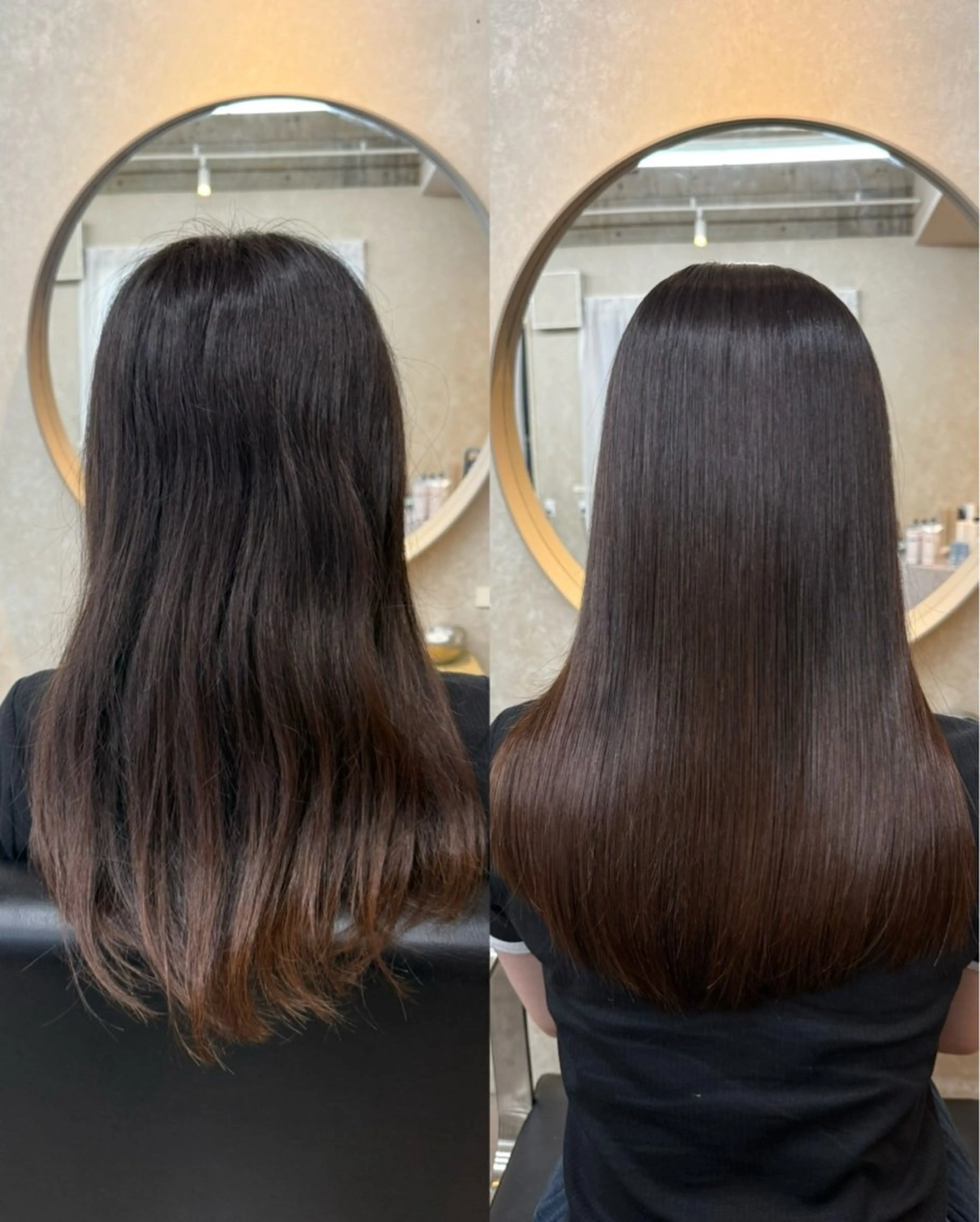 【最高級縮毛矯正🌼】カット+酸性ストレート+髪質改善の写真