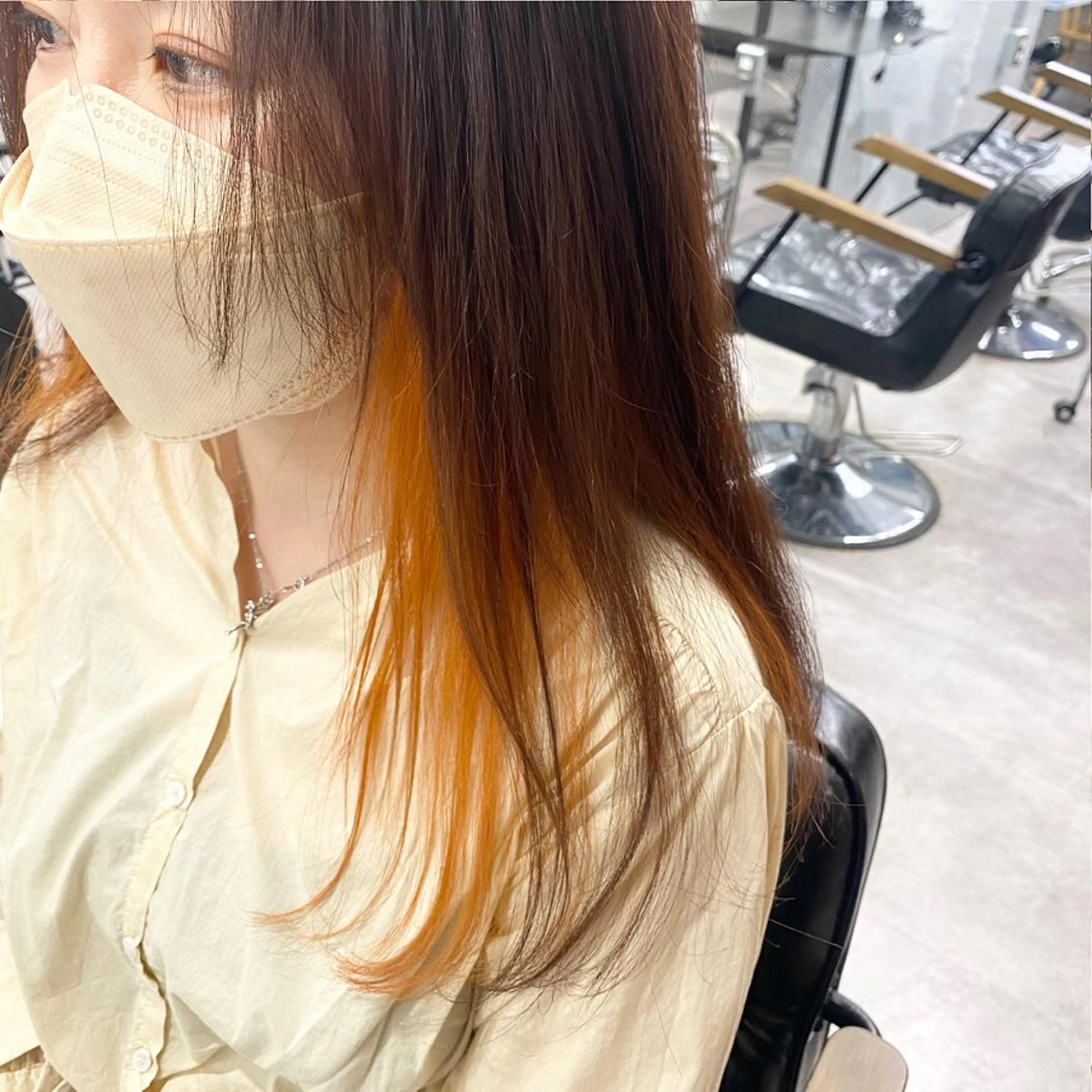 ロング ヘアカラー 🦋トレンドヘア🦋 竹内克弥のヘアスタイル