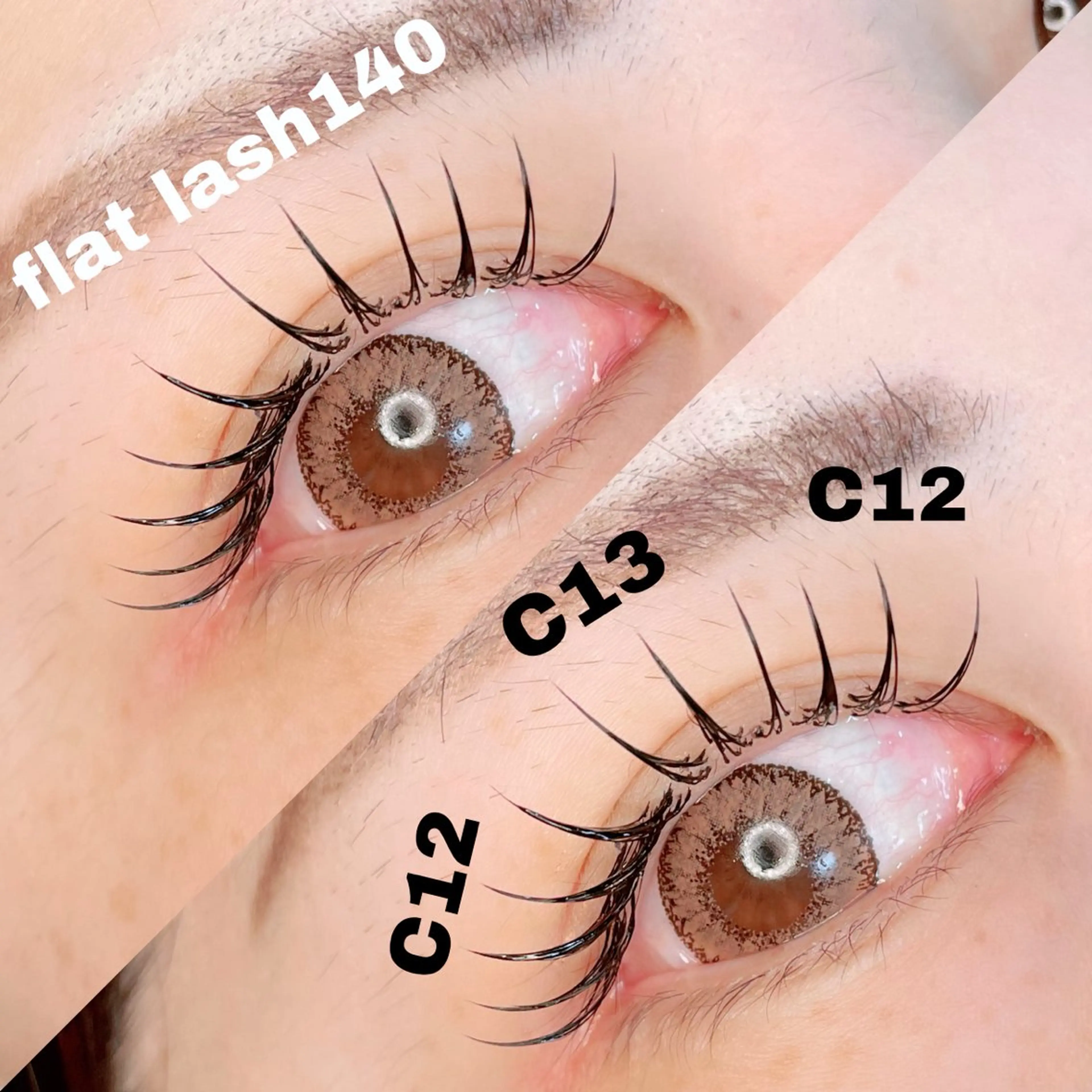 マツエク・マツパ フラットラッシュ アップワードラッシュ パリジェンヌ/美眉 OLIVIA加藤のマツエク・マツパデザイン