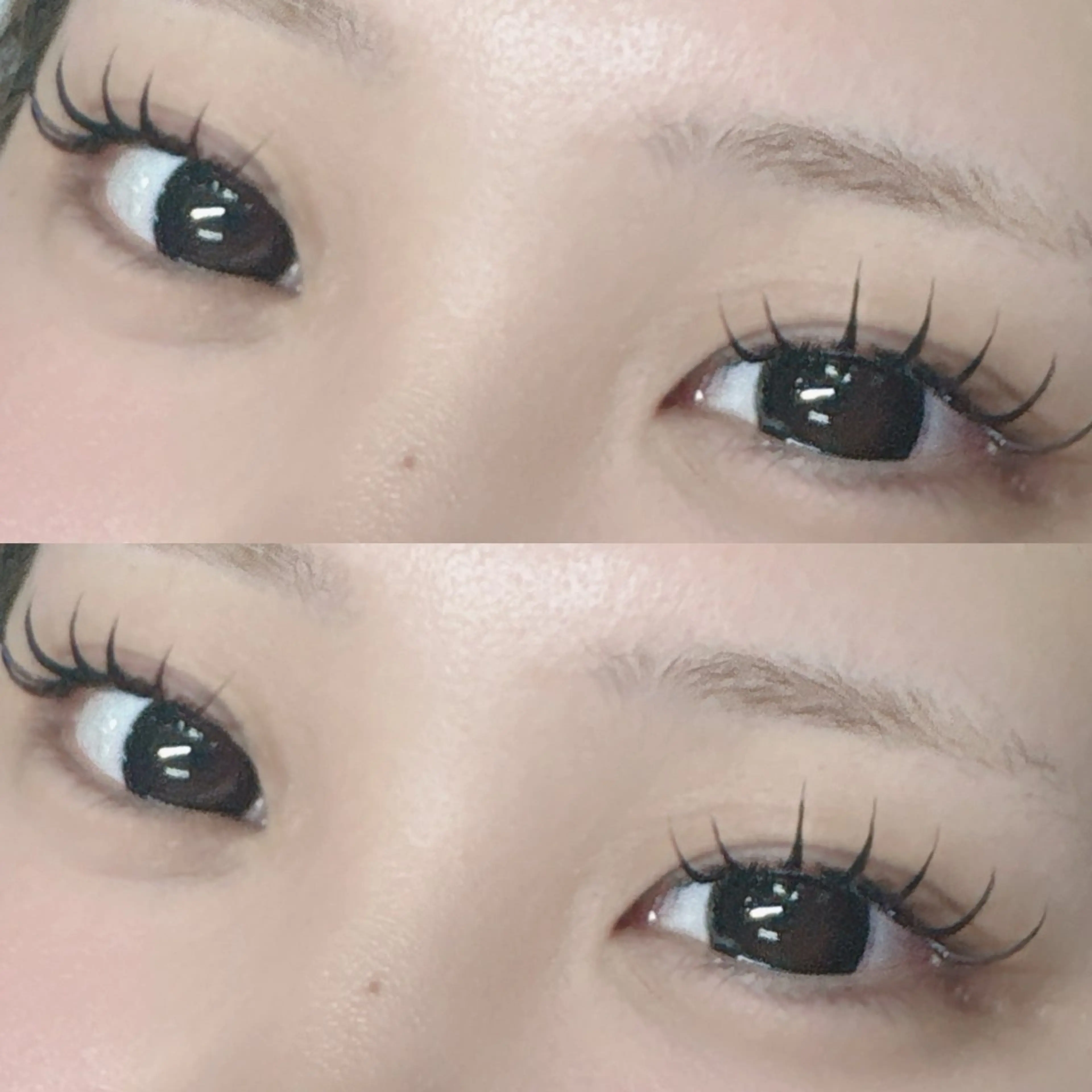 マツエク・マツパ Cカール ナチュラル EYELA南森町 帆乃佳✌︎¨̮のマツエク・マツパデザイン