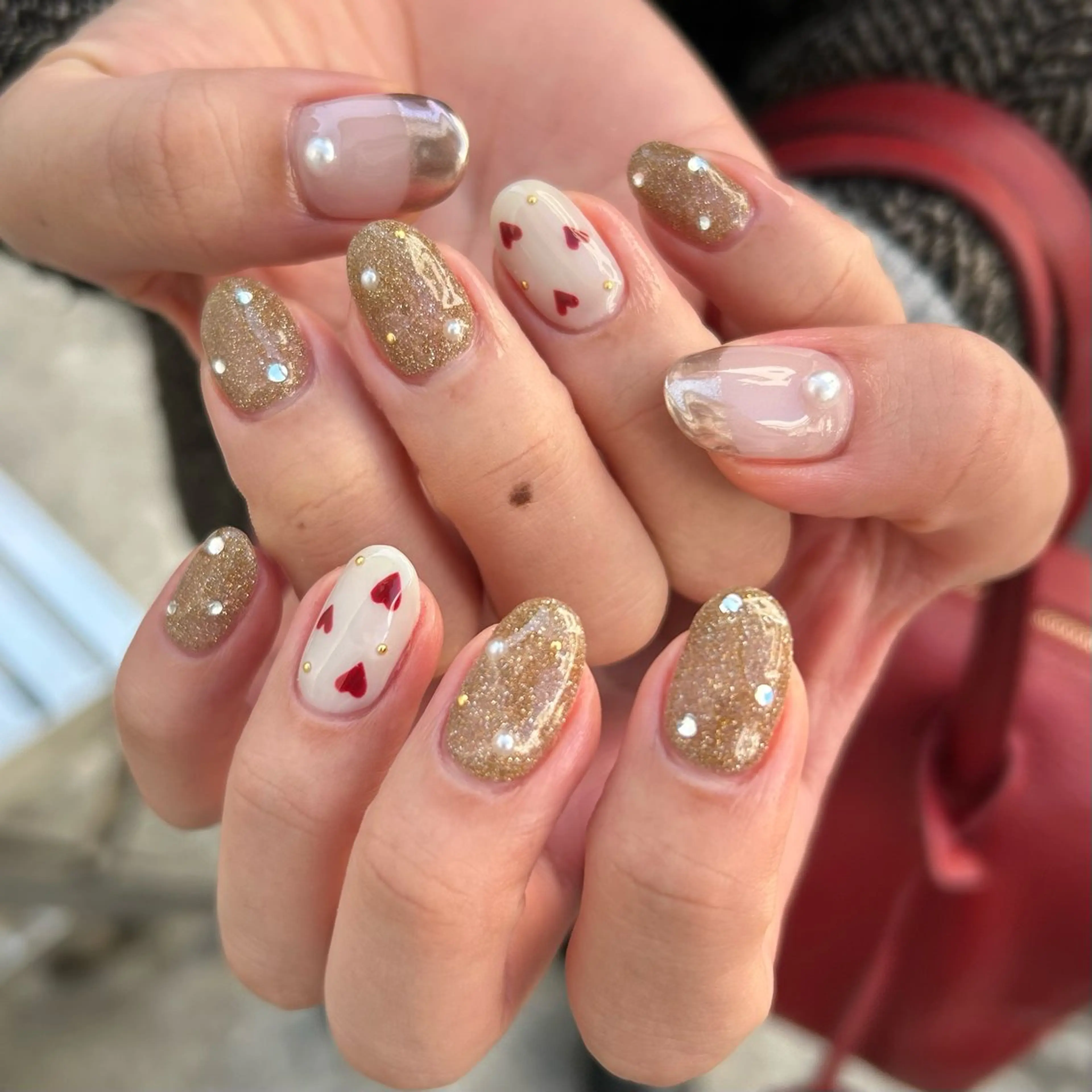 ネイル アートネイル 持ち込み yumi/広尾/渋谷 /シンプルネイルのネイルデザイン