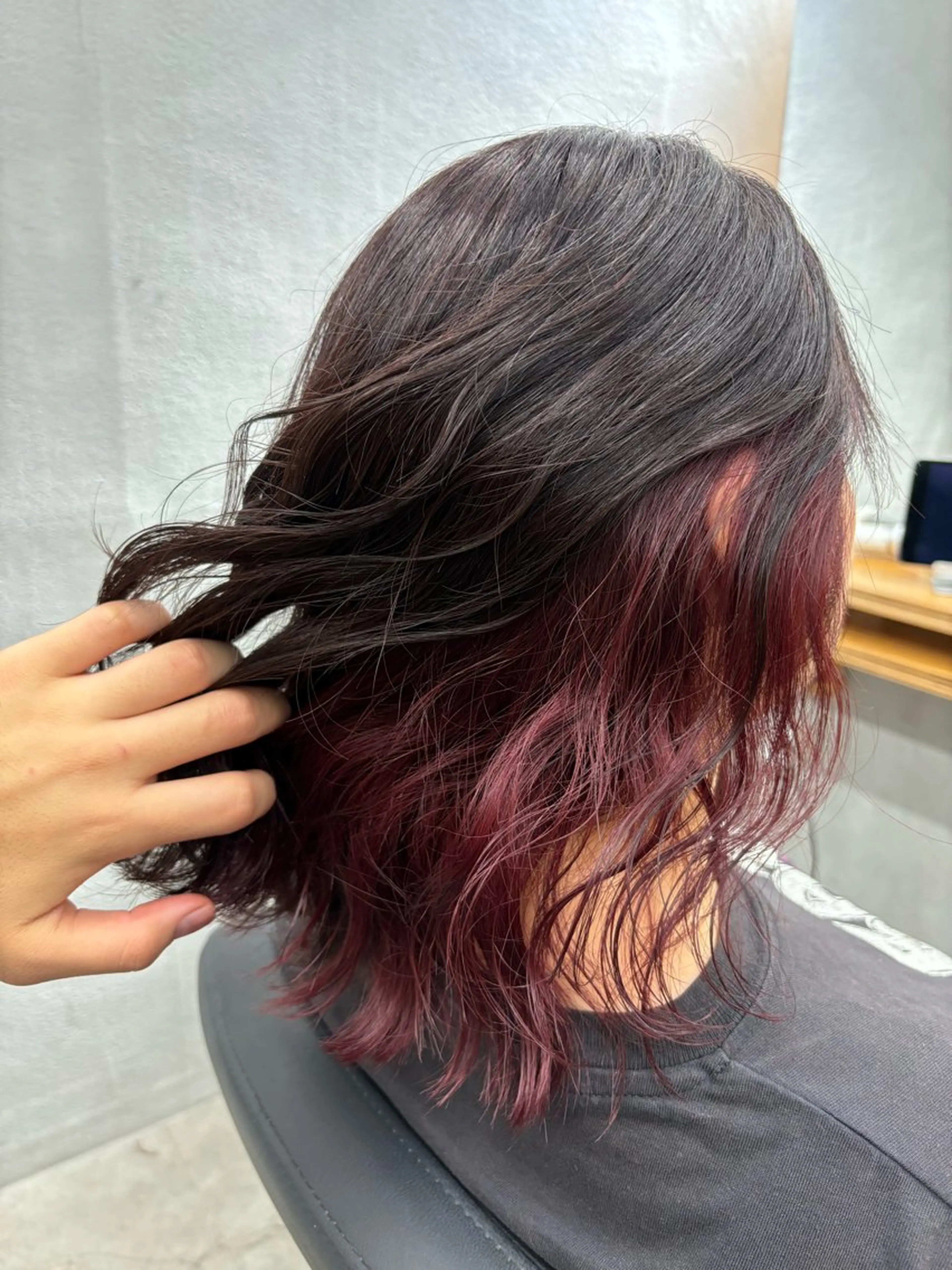 ミディアム カラー カット ヘアカラー mono / Manatoのヘアスタイル