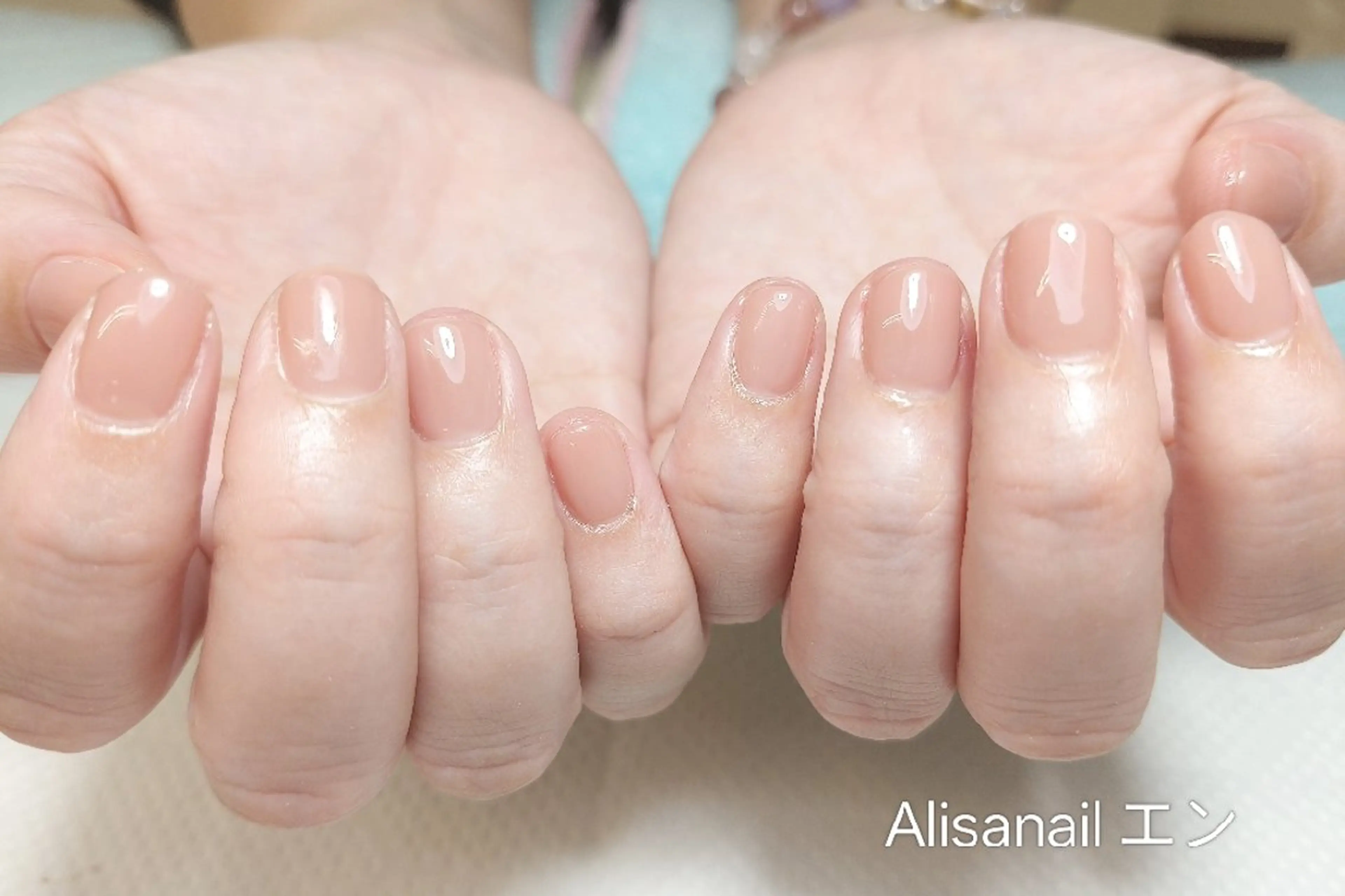 ネイル ワンカラーネイル エ ンのネイルデザイン